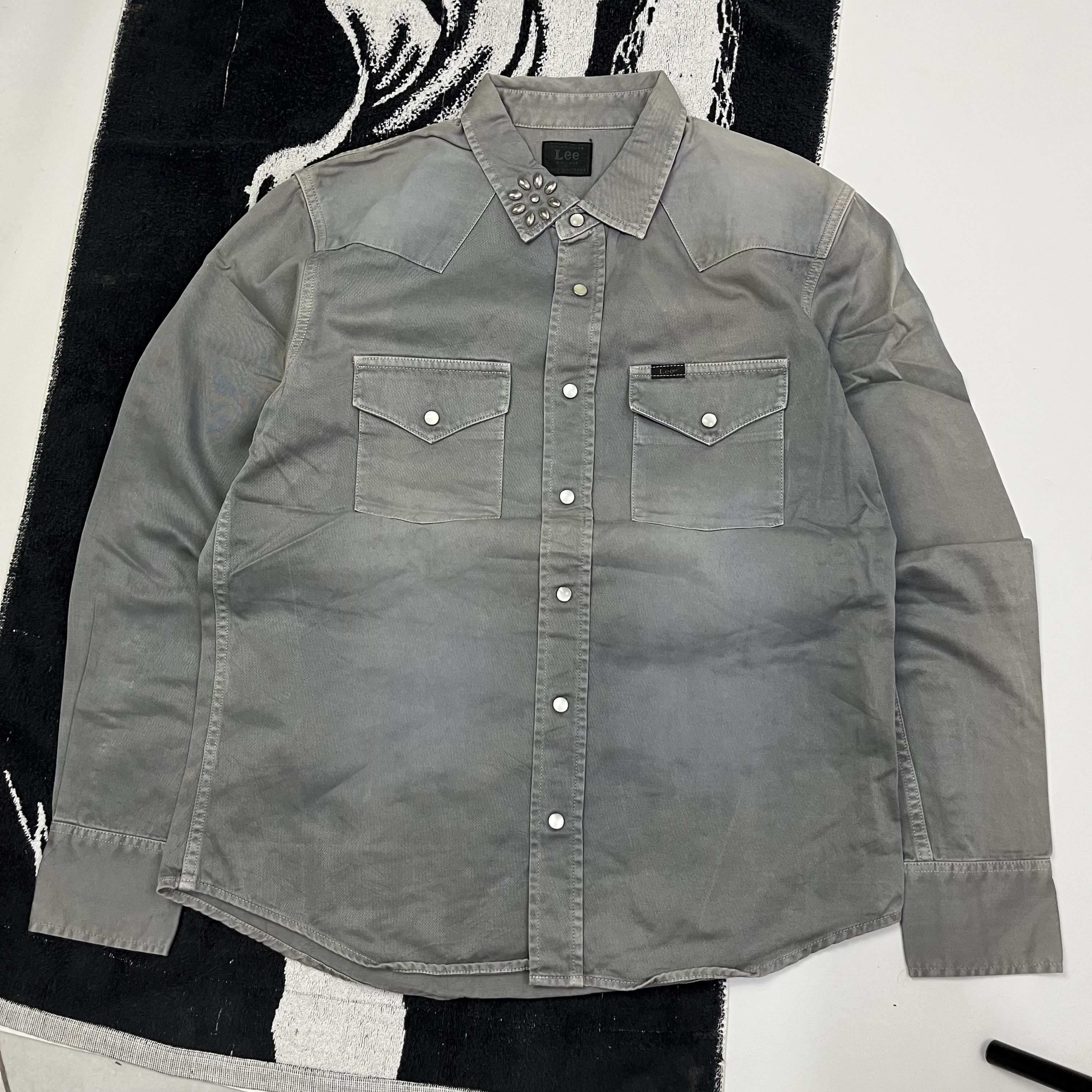 ifsixwasnine グレー TXS ペガサス　シャツ　メンズ1 hyde着 ifsixwasnine グレー TXS ペガサス シャツ メンズ1 hyde着 IF SIX WAS