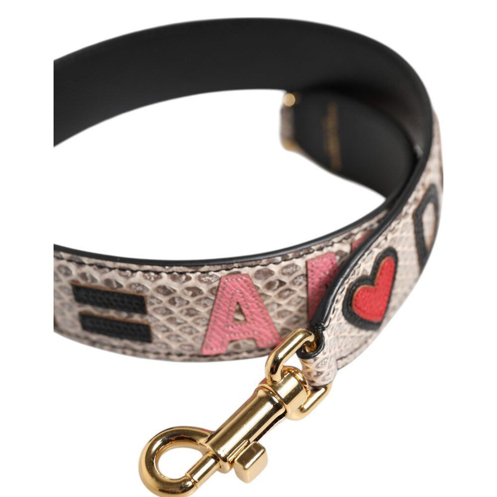 Dolce & Gabbana Dolce & Gabbana Multicolor DG AMORE Patch Bag Accessory Shou Size ONE SIZE - 4 Thumbnail