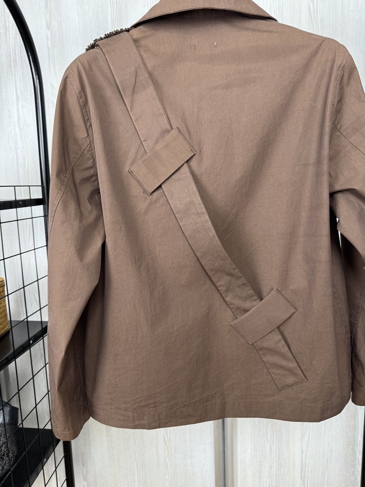 Craig Green Craig Green SS17 Asymmetrical Work Jacket Brown Size US S / EU 44-46 / 1 - 14 Thumbnail