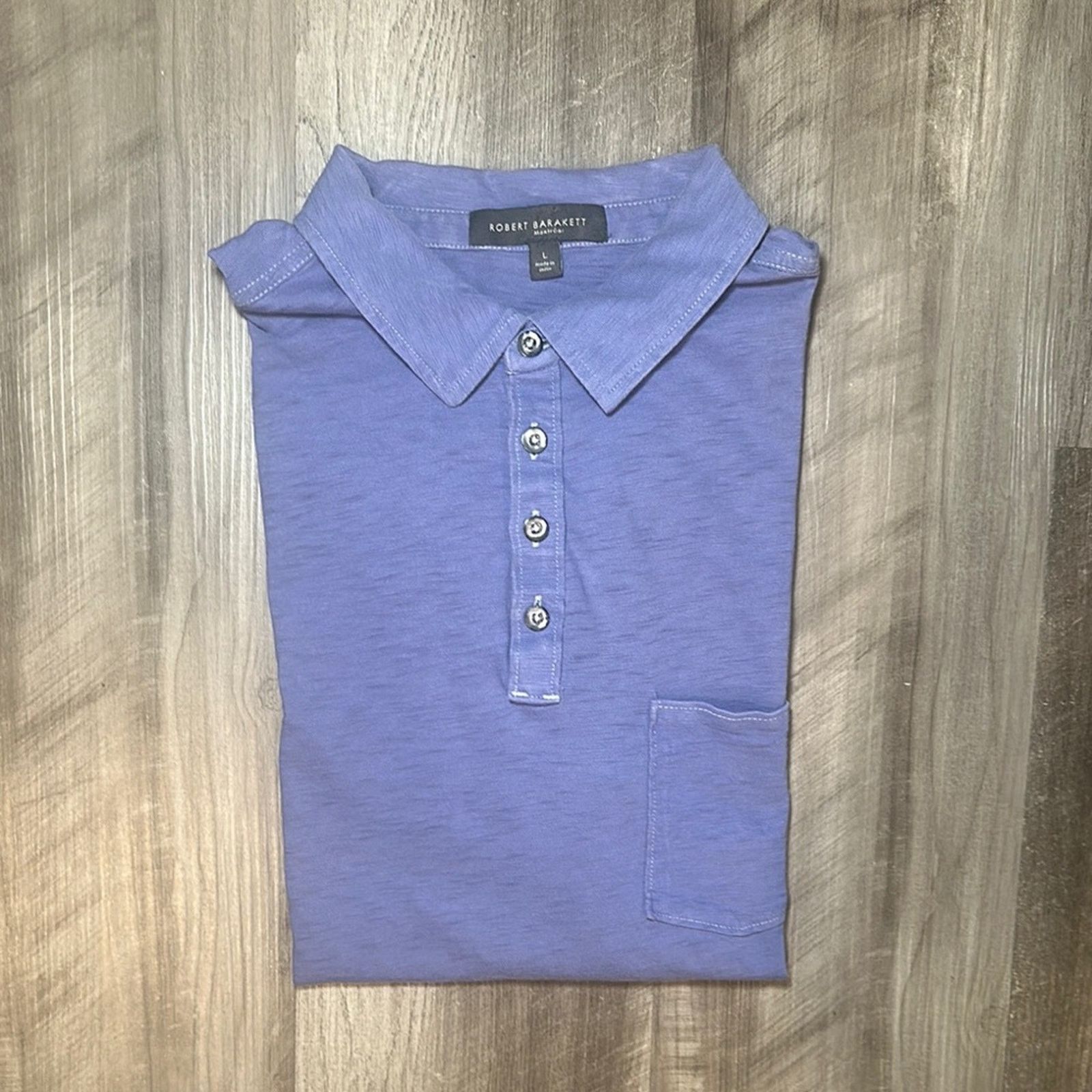 Robert Barakett Robert Barakett Georgia Jersey Pocket Polo - Large Size US L / EU 52-54 / 3 - 1 Thumbnail