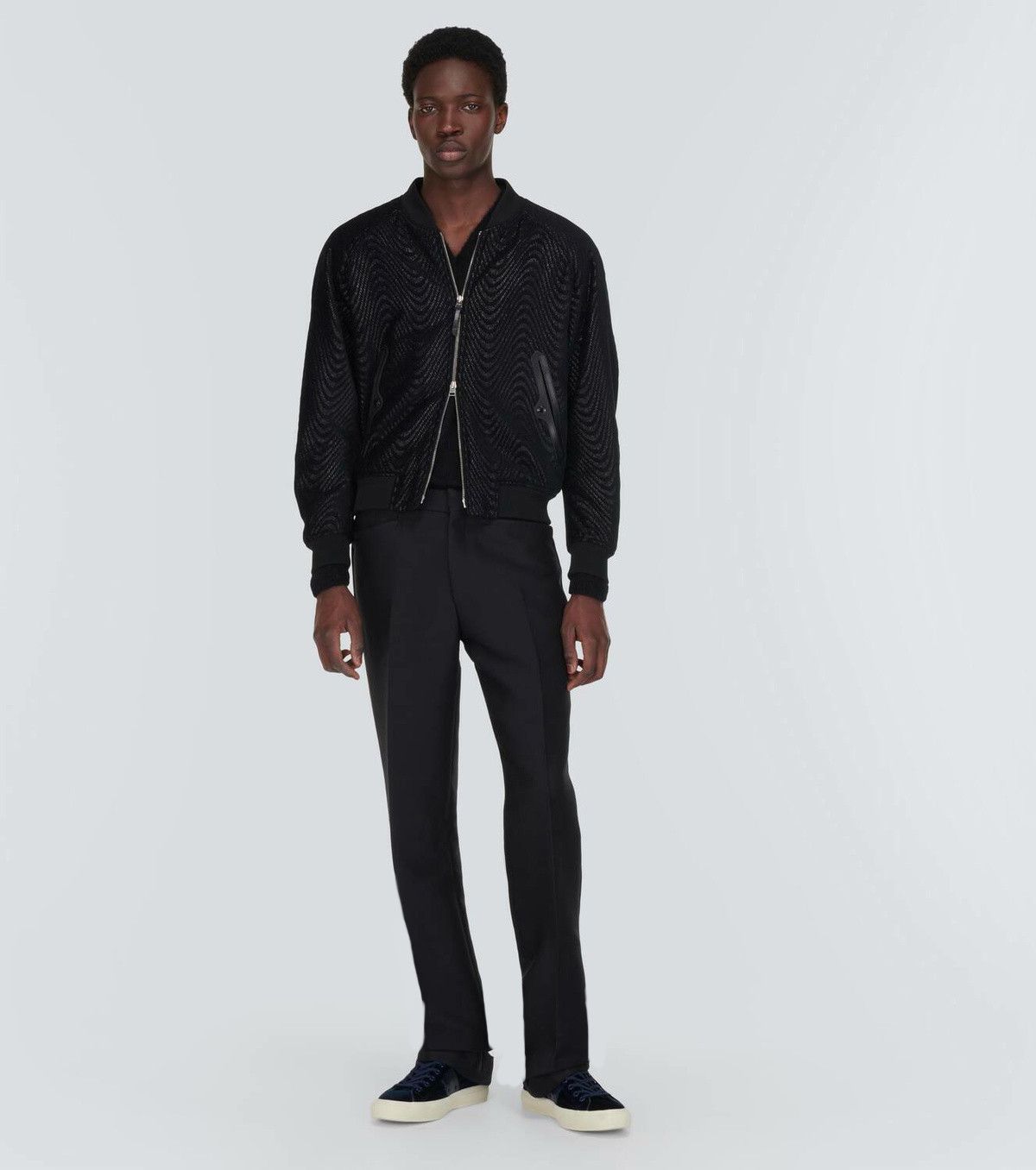 Tom Ford Best Dressed NWT Rare $4K w/tax TOM FORD Jacquard Bomber Size US M / EU 48-50 / 2 - 19 Thumbnail