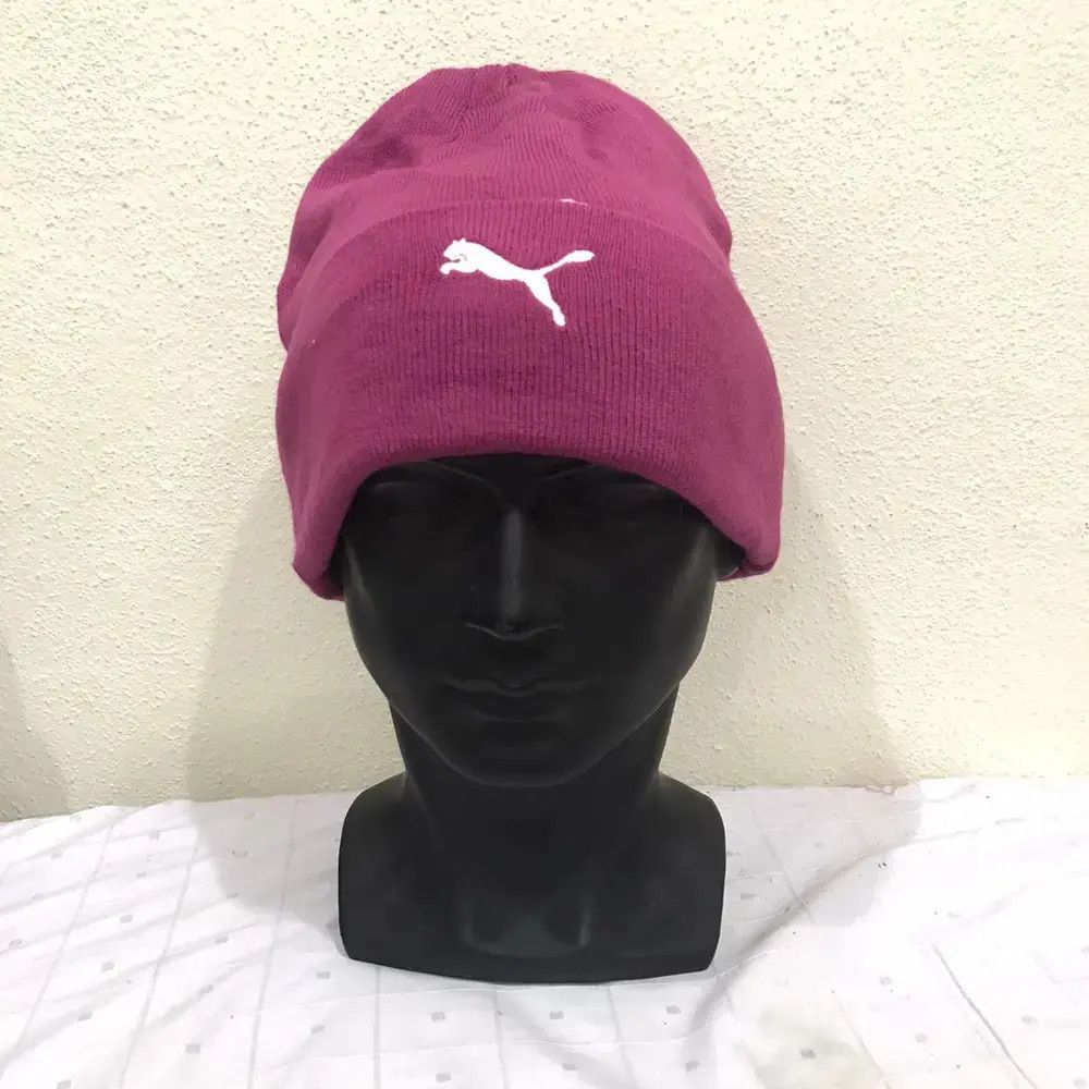 Puma × Vintage Puma Small Logo Beanie Hat Size ONE SIZE - 2 Thumbnail