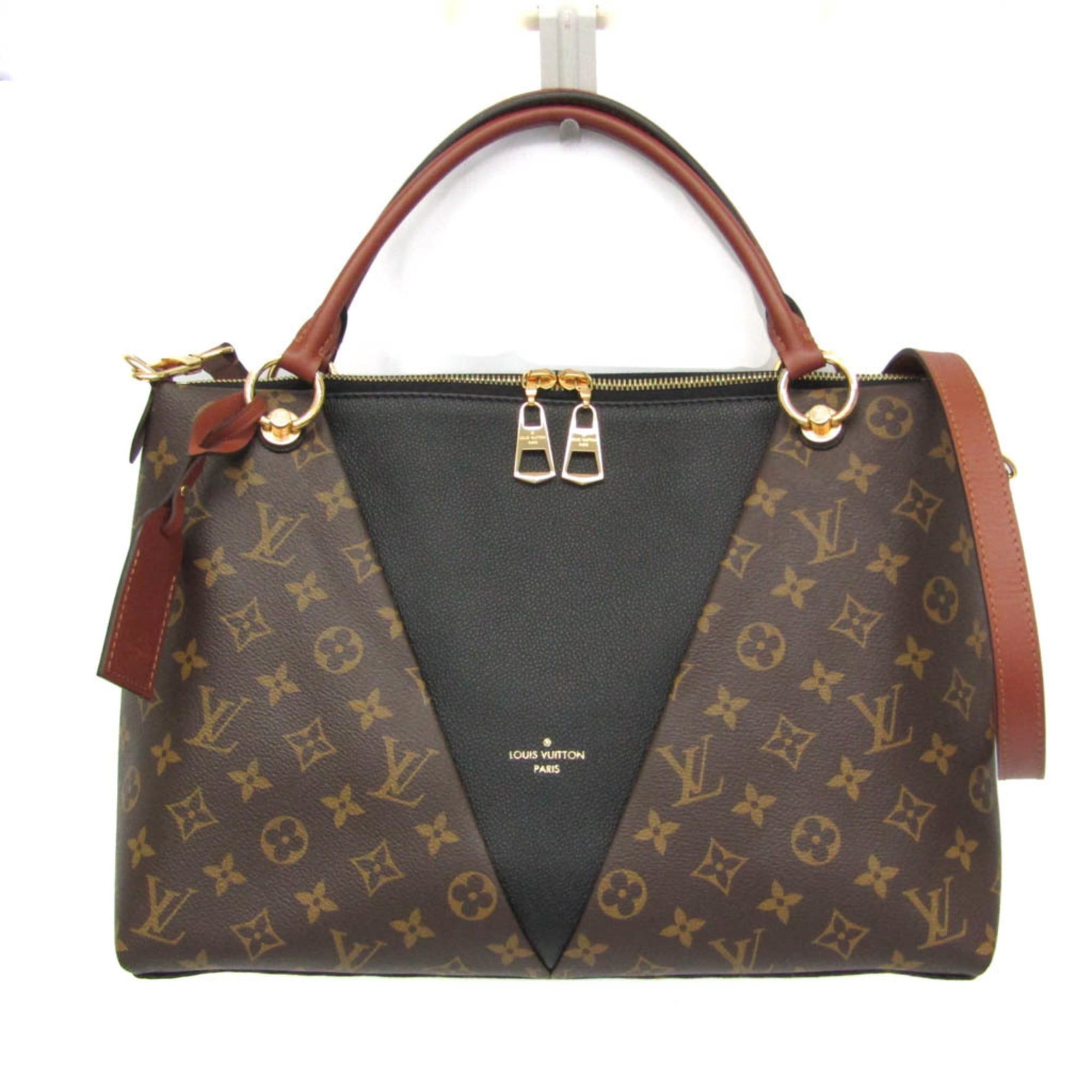 Louis Vuitton Louis Vuitton Damier V Tote MM M43948 Women's Shoulder Bag,Tote Bag Black,Brown Size ONE SIZE - 1 Thumbnail