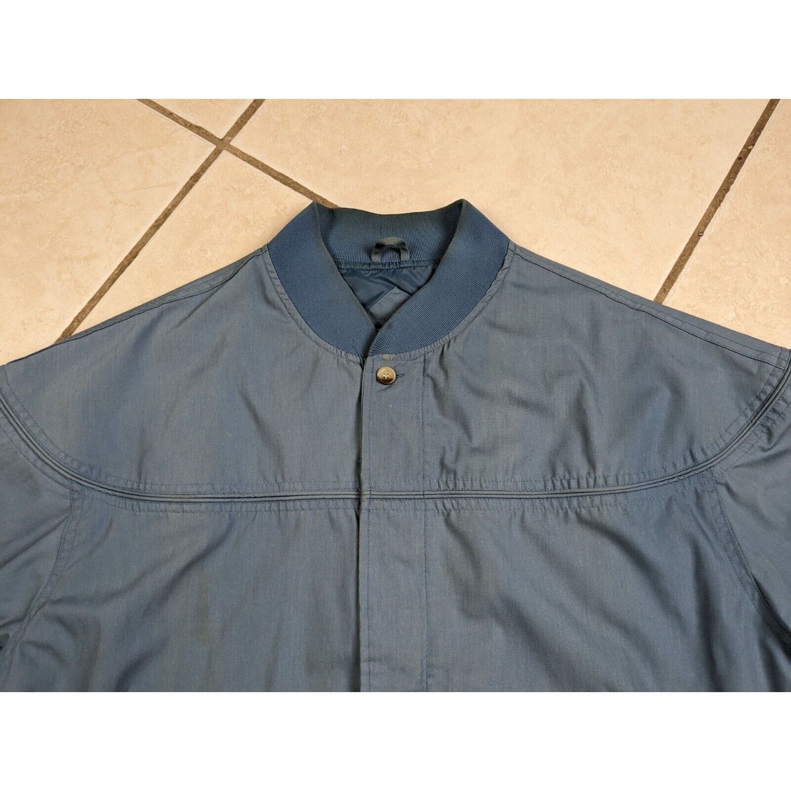 Other Vtg Original Windbreaker Mens Jacket L Blue Coat Bomber Size US L / EU 52-54 / 3 - 5 Thumbnail