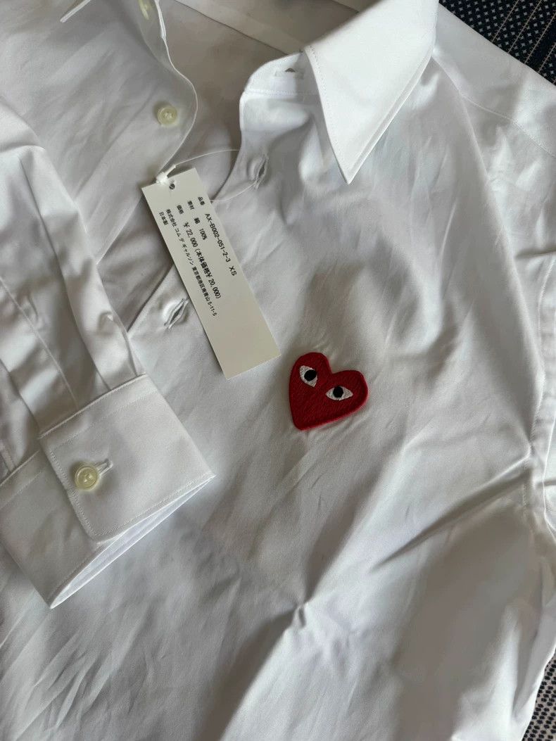 Comme des Garcons Comme Des Garcons Fitted Long Sleeve Shirt with Lapel Size XS / US 0-2 / IT 36-38 - 4 Thumbnail