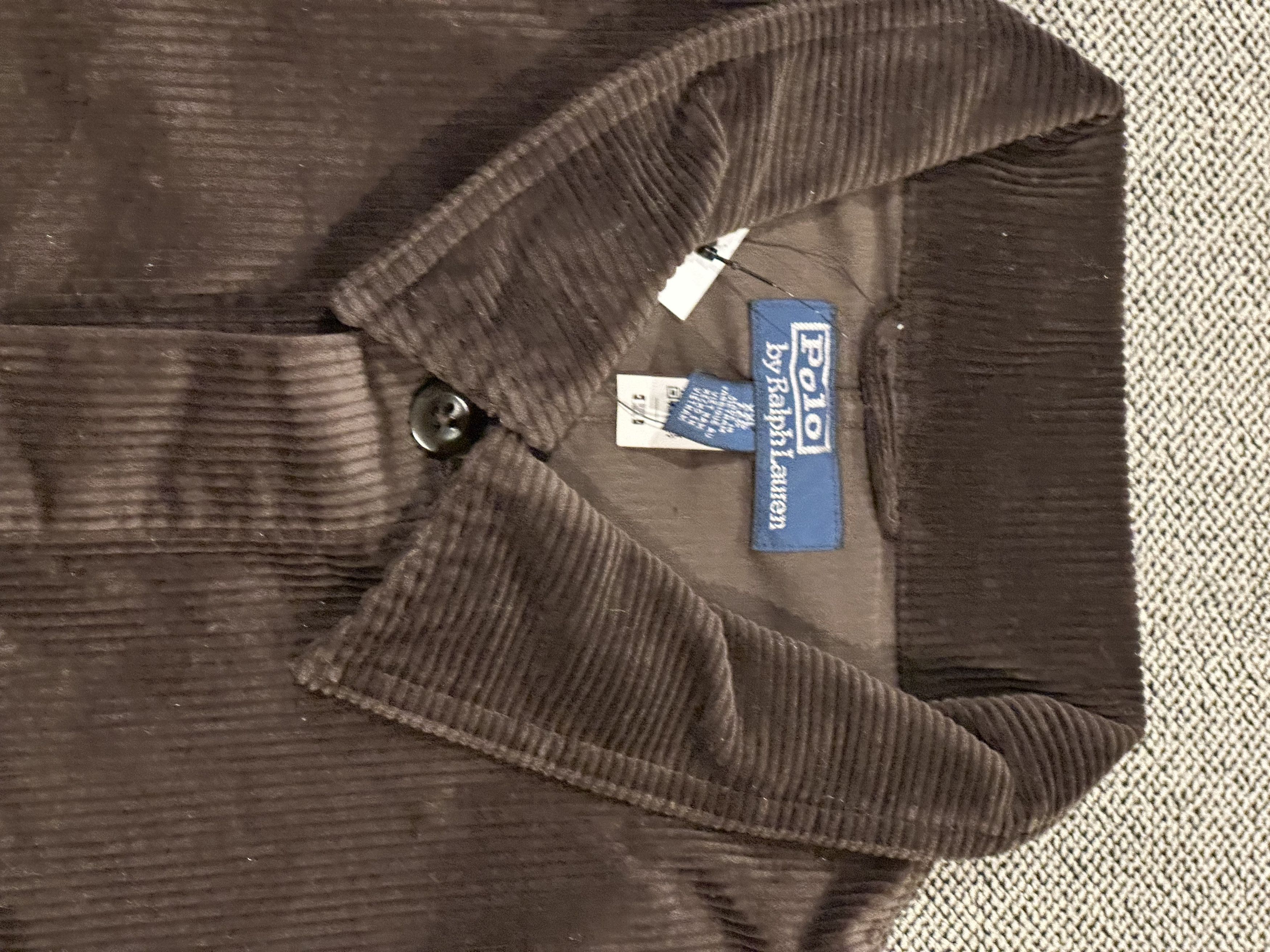 Polo Ralph Lauren POLO RALPH LAUREN Brown Cotton-Corduroy Jacket $250 Size 2XL Size US XXL / EU 58 / 5 - 8 Thumbnail