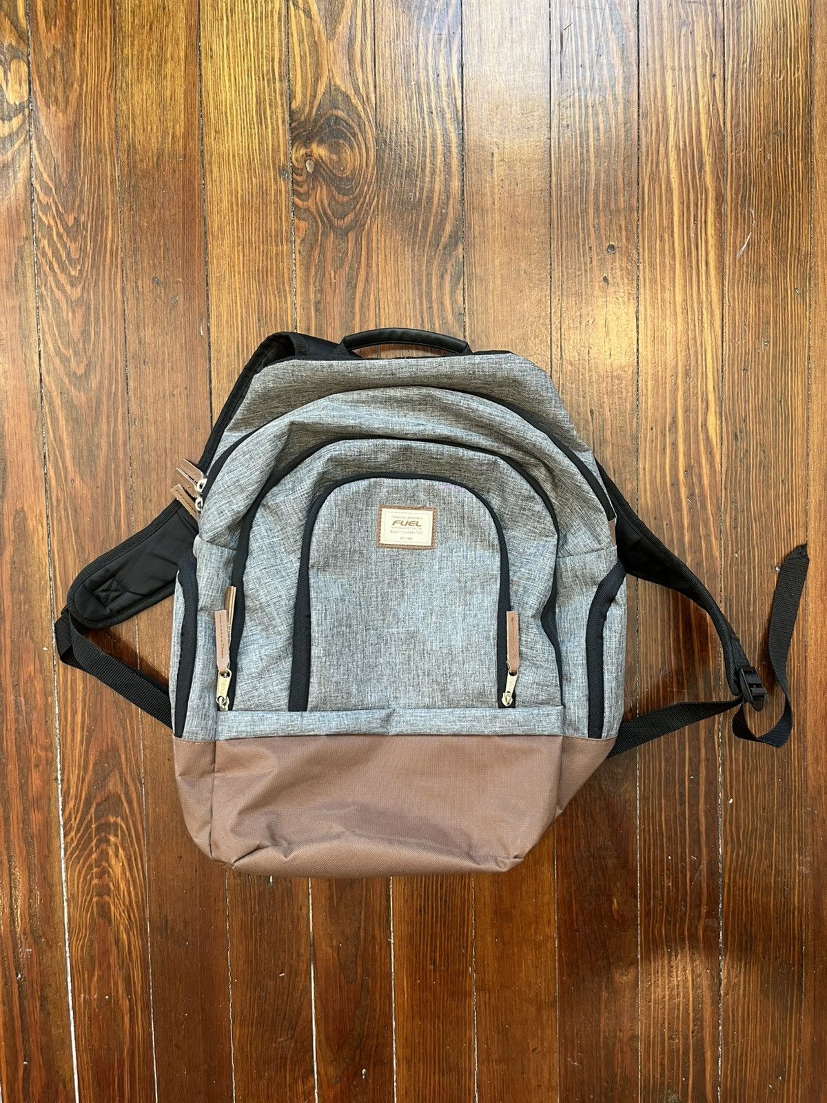 Other Fuel 5-Pocket Backpack Heather Grey / Brown / Black Bag Size ONE SIZE - 1 Thumbnail