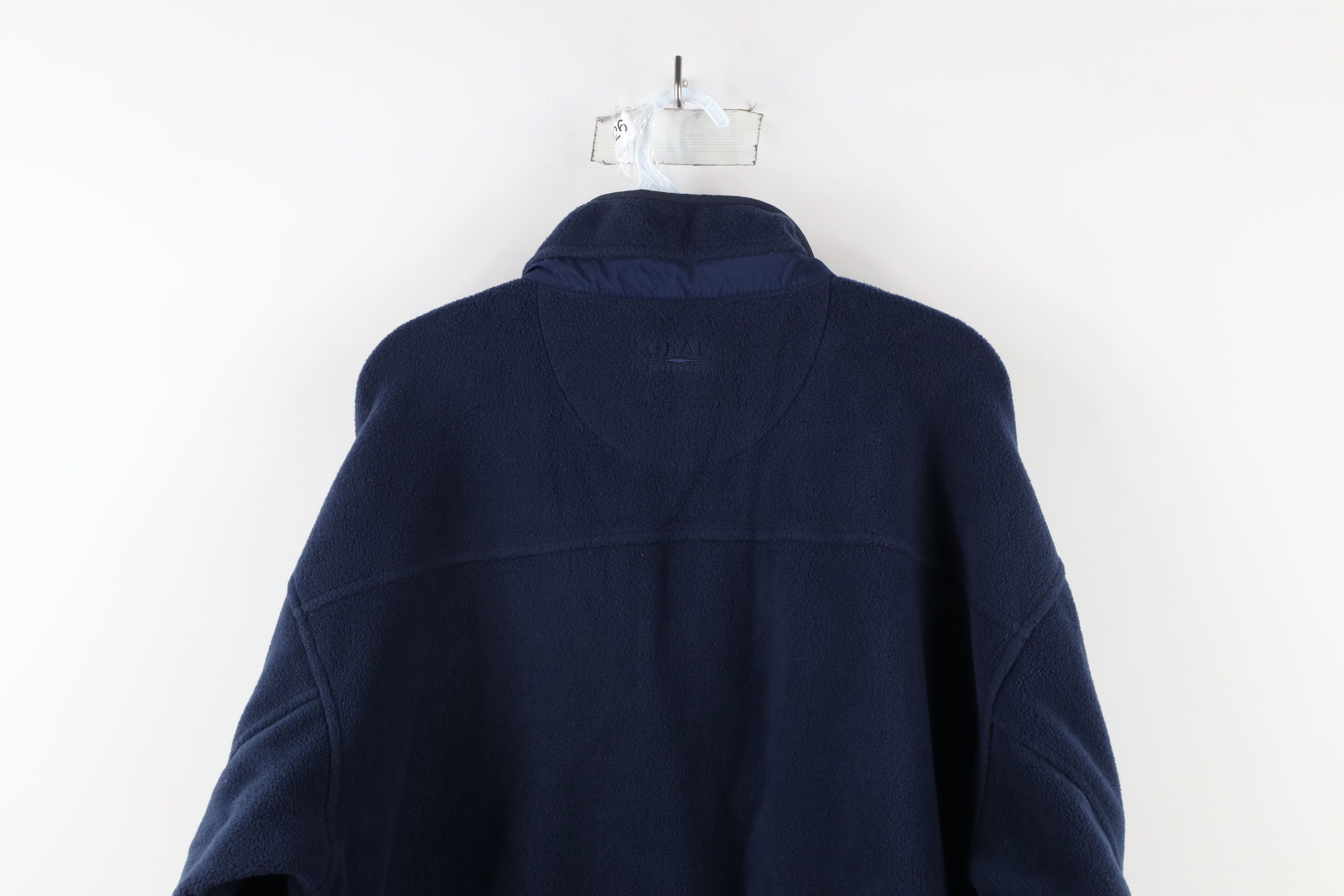 Vintage Vintage 90s Bay Resort Half Zip Fleece Pullover Sweater Size US M / EU 48-50 / 2 - 12 Thumbnail