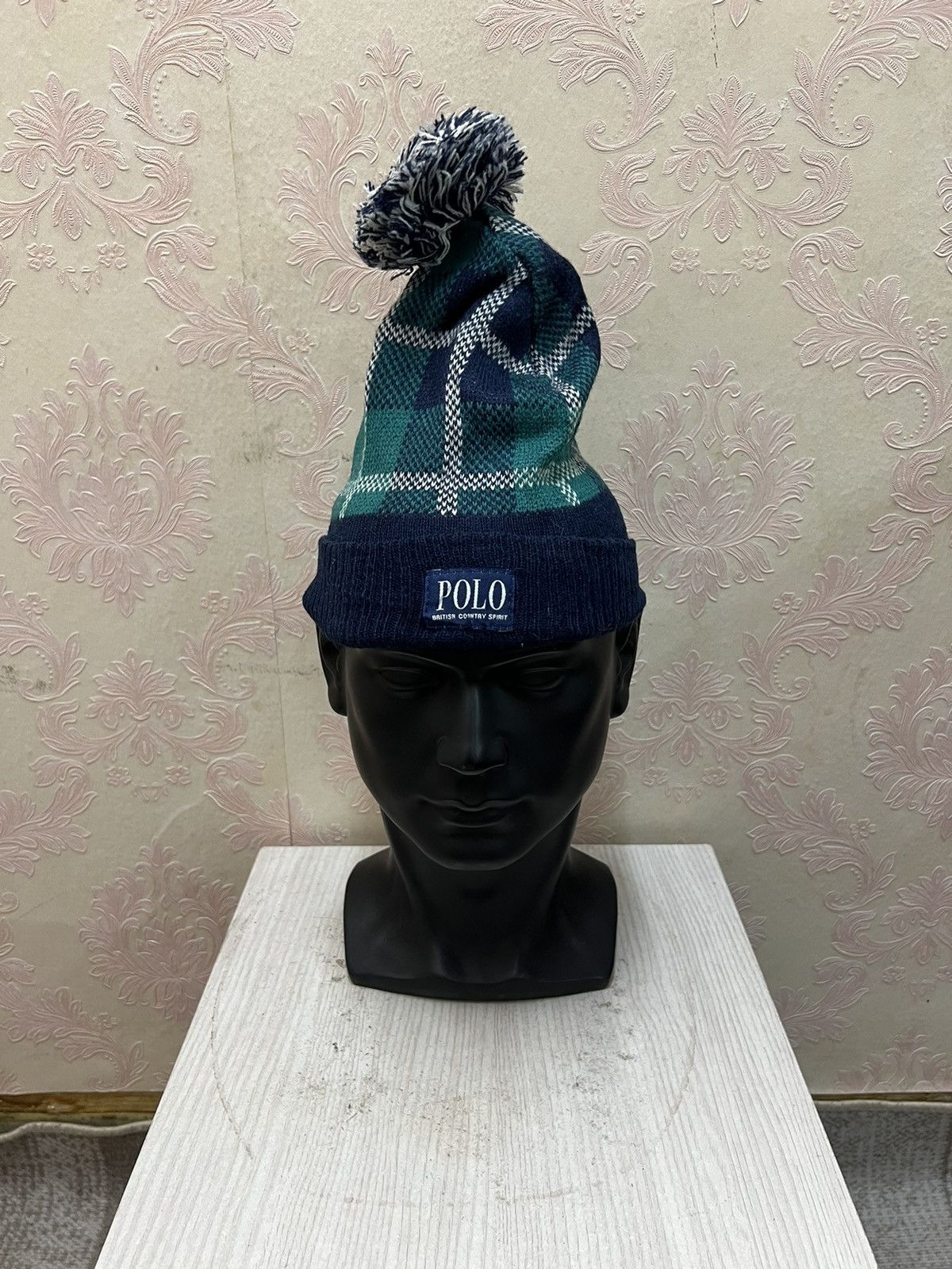 Vintage Vintage Polo British Beanie Hats Size ONE SIZE - 2 Thumbnail