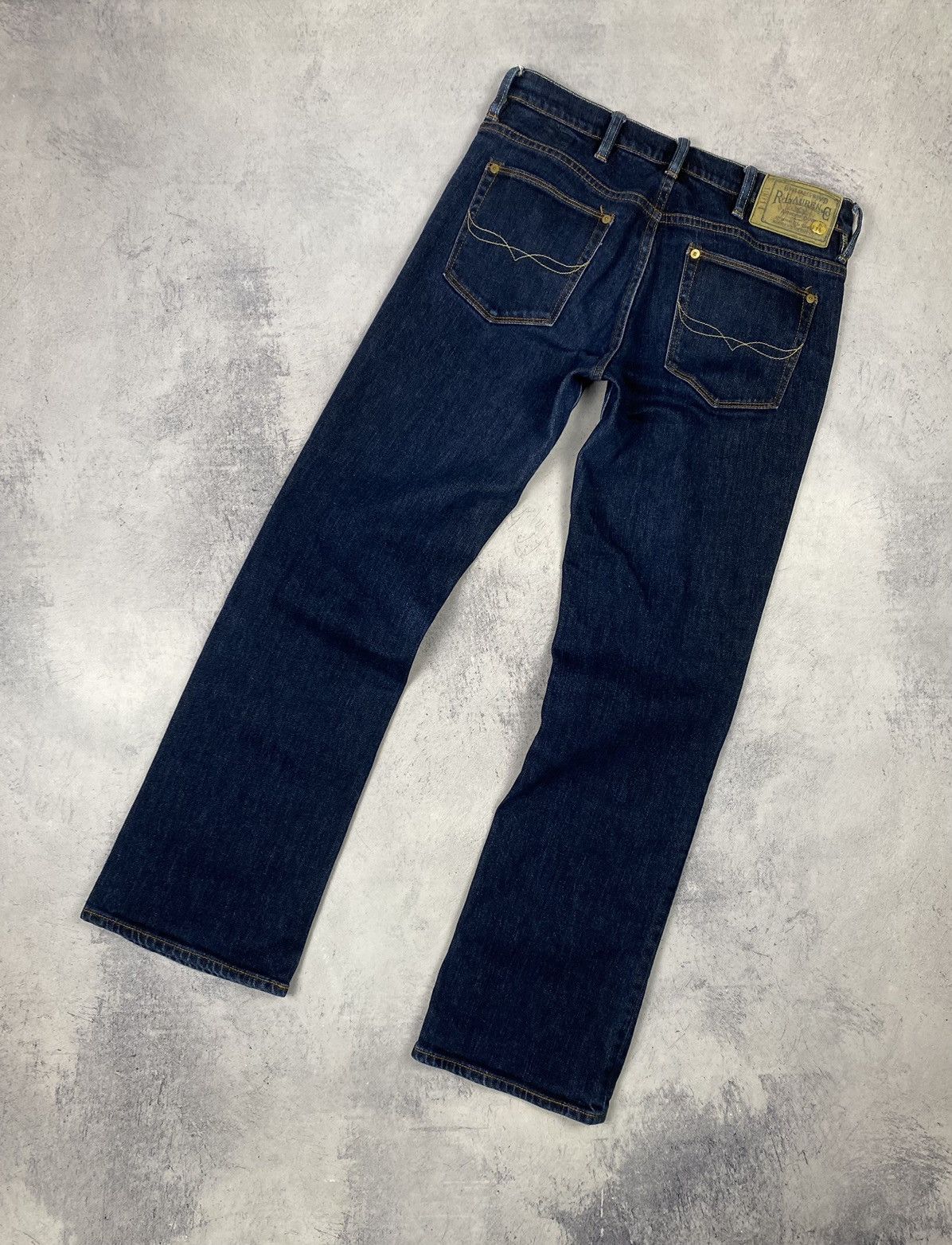 Polo Ralph Lauren × Ralph Lauren × Vintage Vintage Polo Ralph Lauren Flared Bootcut Denim Jeans Y2K Size 29" - 2 Thumbnail