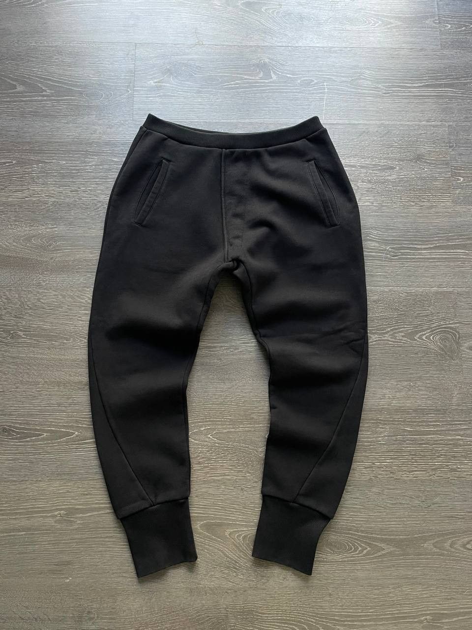 Acne Studios 2014 Avant Garde Weld Fleece Black Sweatpants