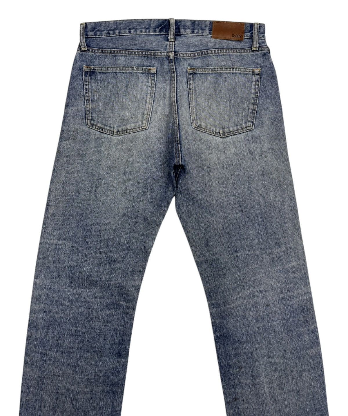 Jean × Undercover × Uniqlo VINTAGE JEAN UNIQLO S-002 DISTRESS FADED JEANS Size US 33 - 8 Thumbnail