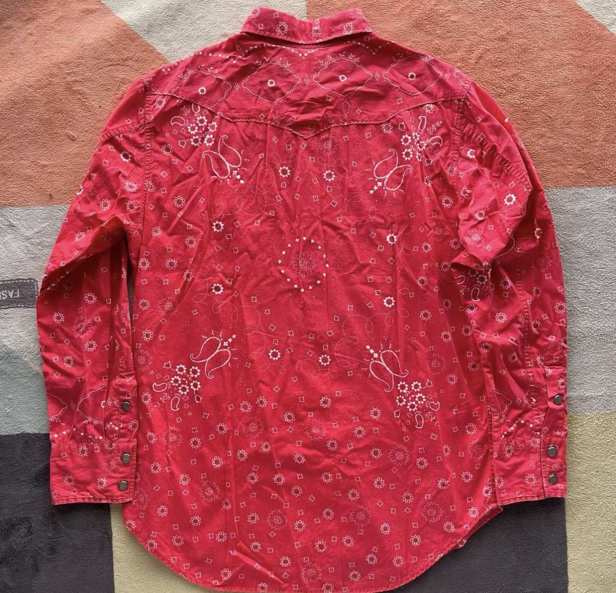 Polo Ralph Lauren Ralph Lauren Polo Sport Red Paisley Shirt, K22 Size US M / EU 48-50 / 2 - 6 Thumbnail