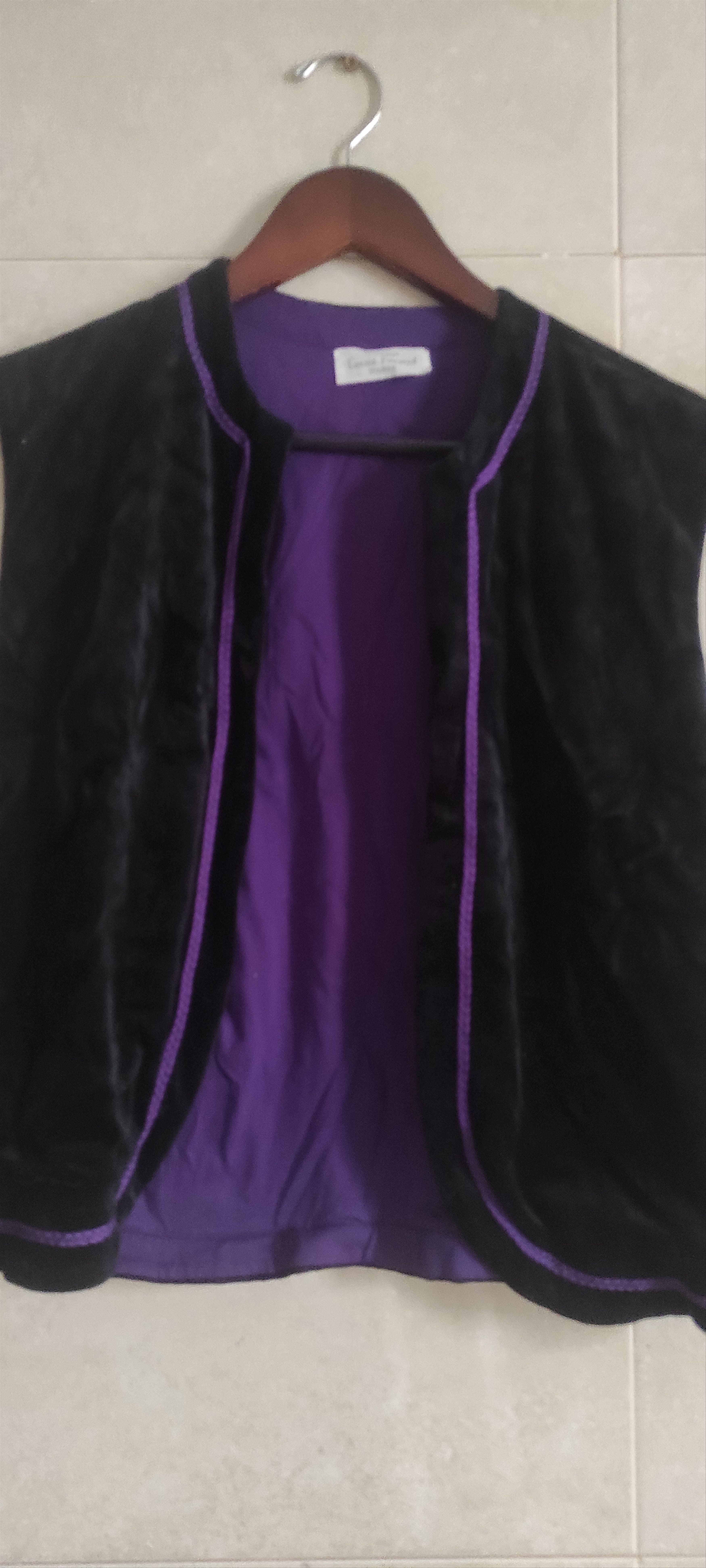 Louis Feraud Louis Feraud Dark Purple Velvet Women’s Designer 80’s Size M / US 6-8 / IT 42-44 - 16 Thumbnail