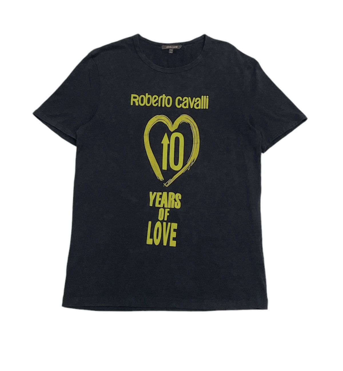 Designer × Roberto Cavalli Rare Vintage Roberto Cavalli 10th Anniversary T-shirt 2000s Size US XXL / EU 58 / 5 - 1 Thumbnail