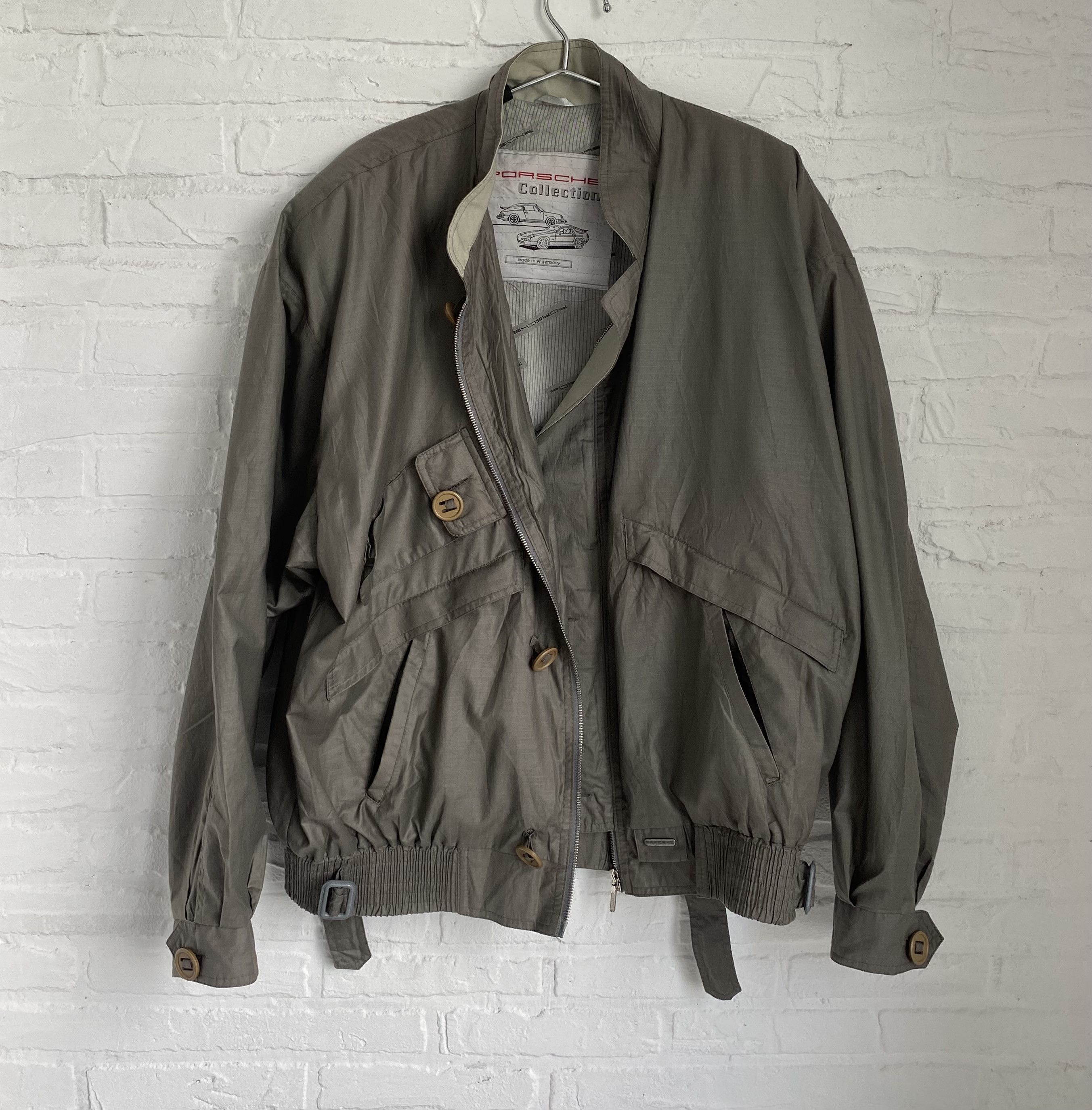 Vintage Vintage 80s Porsche racing jacket West Germany Size US L / EU 52-54 / 3 - 1 Thumbnail