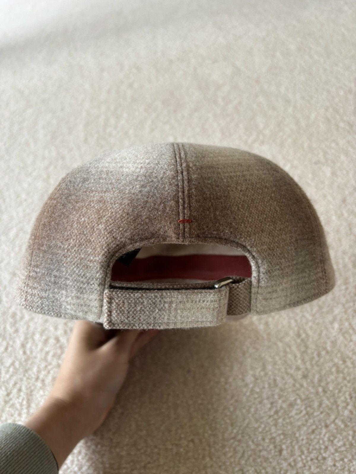 Loro Piana Cashmere baseball cap Size ONE SIZE - 4 Thumbnail