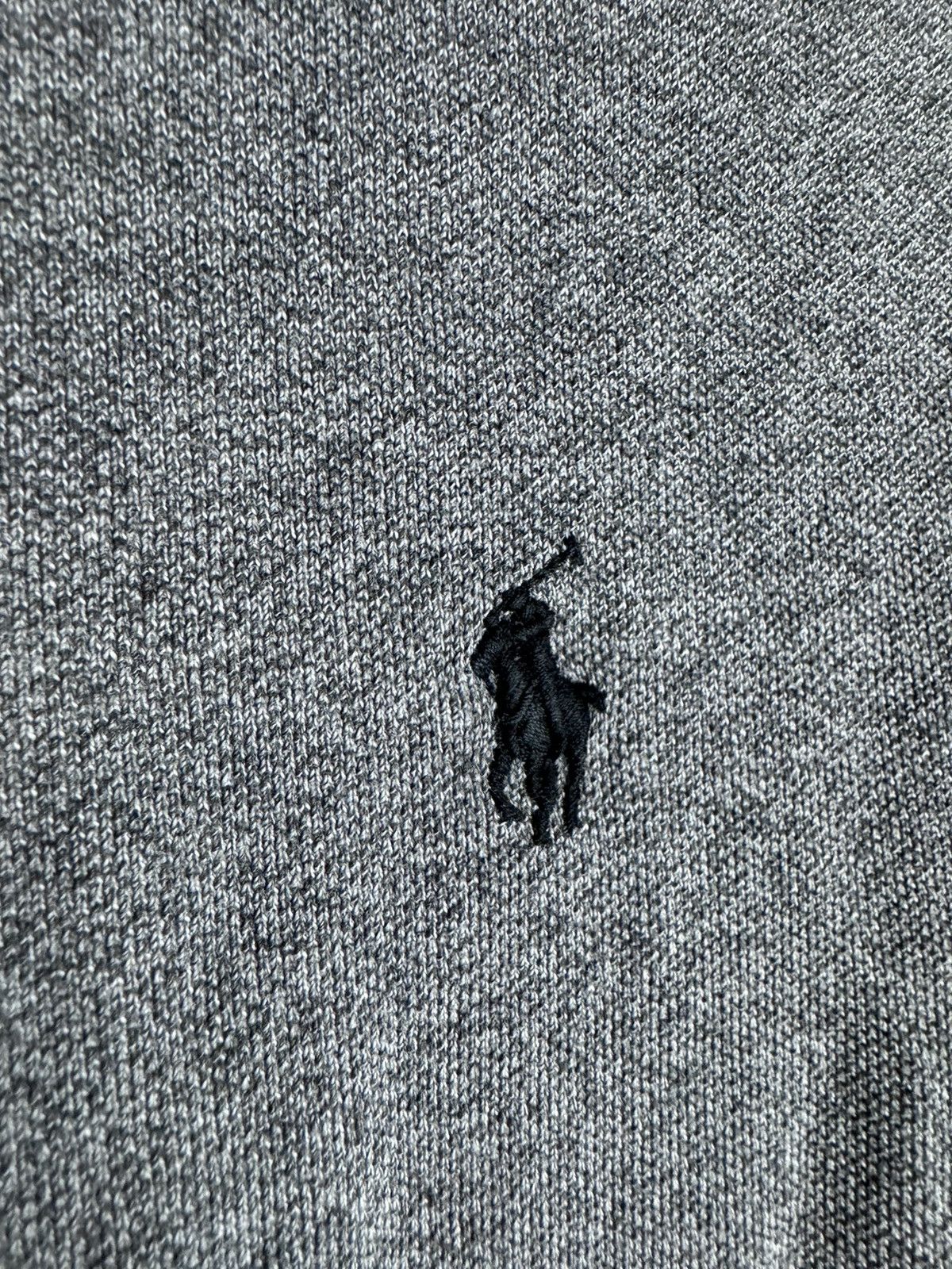 Polo Ralph Lauren Polo Ralph Lauren Grey Rugby Polo Shirt Longsleeve Vintage Size US M / EU 48-50 / 2 - 4 Thumbnail