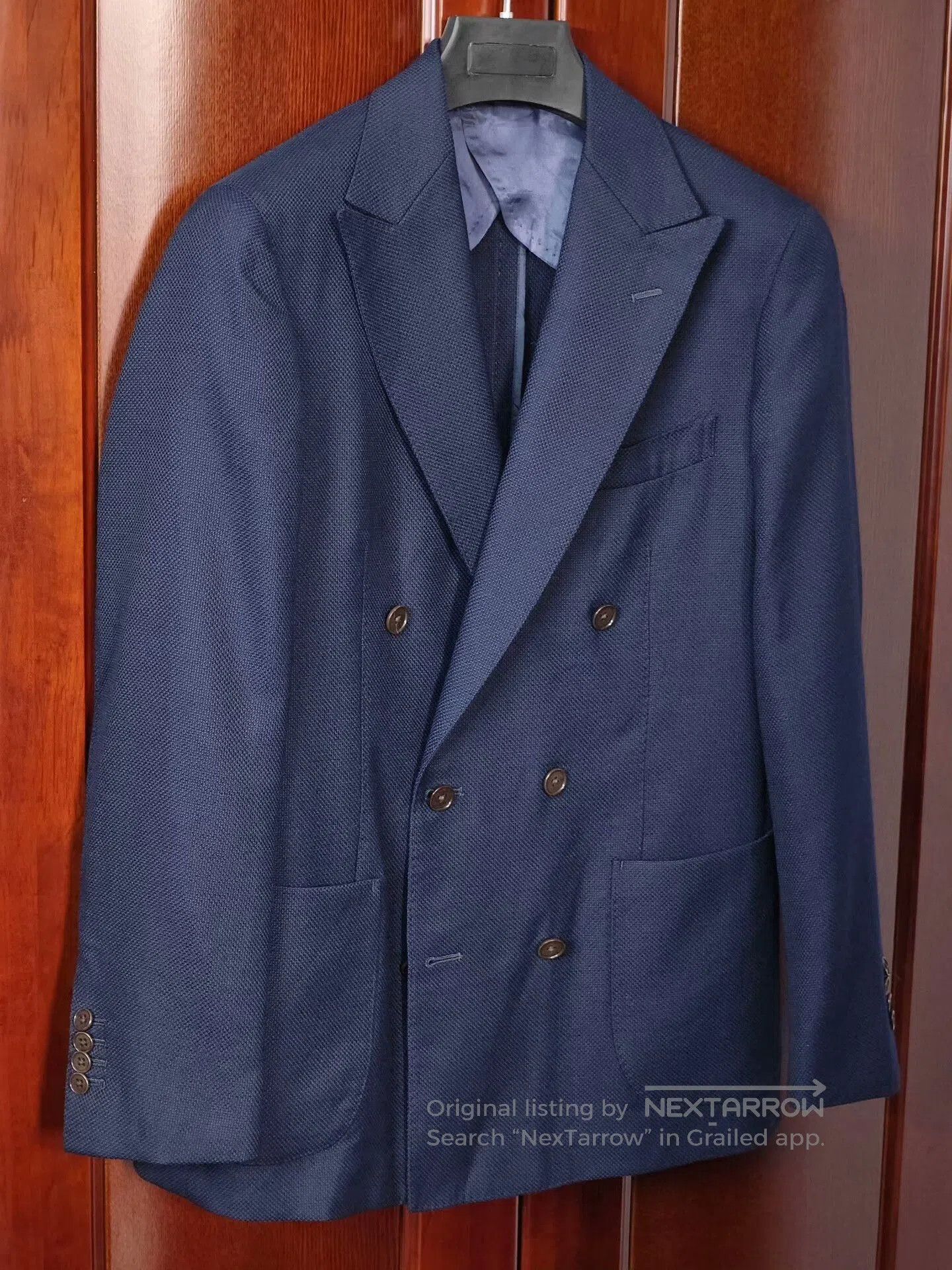 Japanese Brand Italian VBC Wool Blend Custom Suit. Size US S / EU 44-46 / 1 - 1 Thumbnail