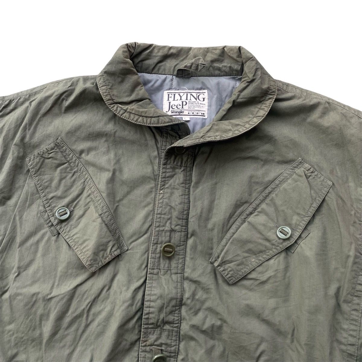 Wrangler ‼️LAST DROP‼️Wrangler Flying Jeep Bomber Jacket Army Green Size US M / EU 48-50 / 2 - 6 Thumbnail