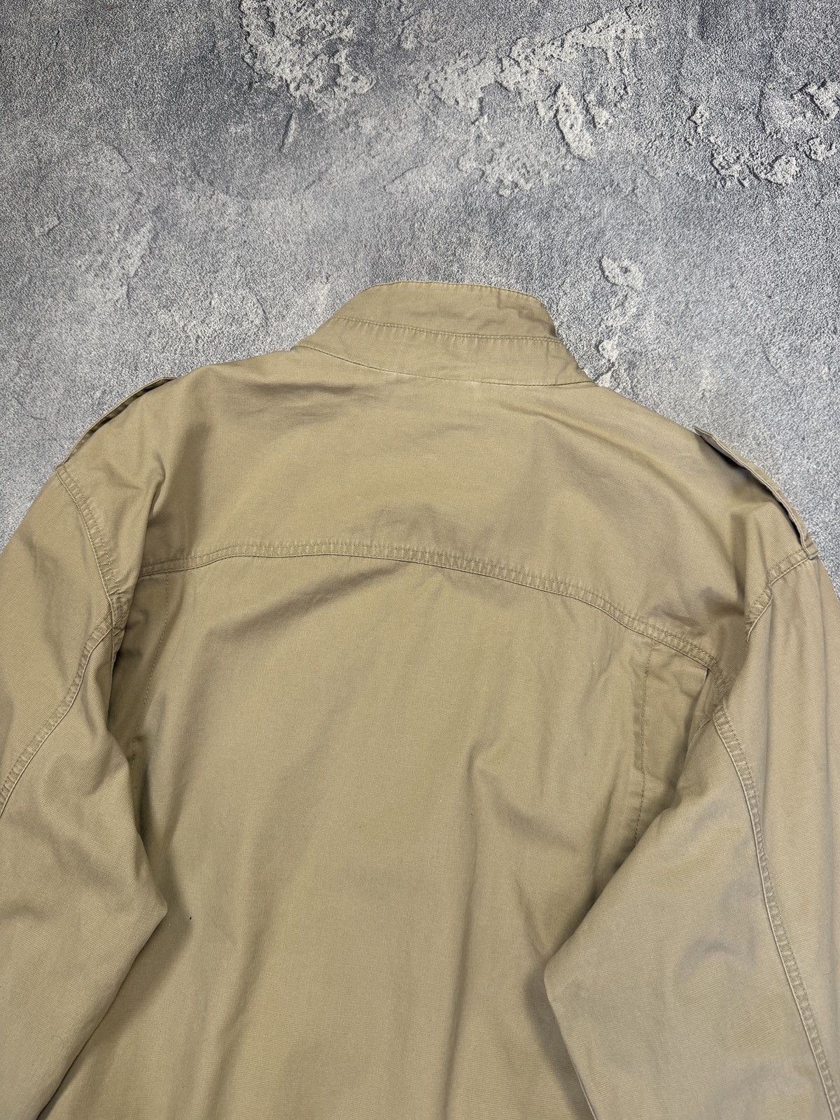 Nike y2K Nike vintage brown work Japan style jacket Size US XL / EU 56 / 4 - 7 Thumbnail