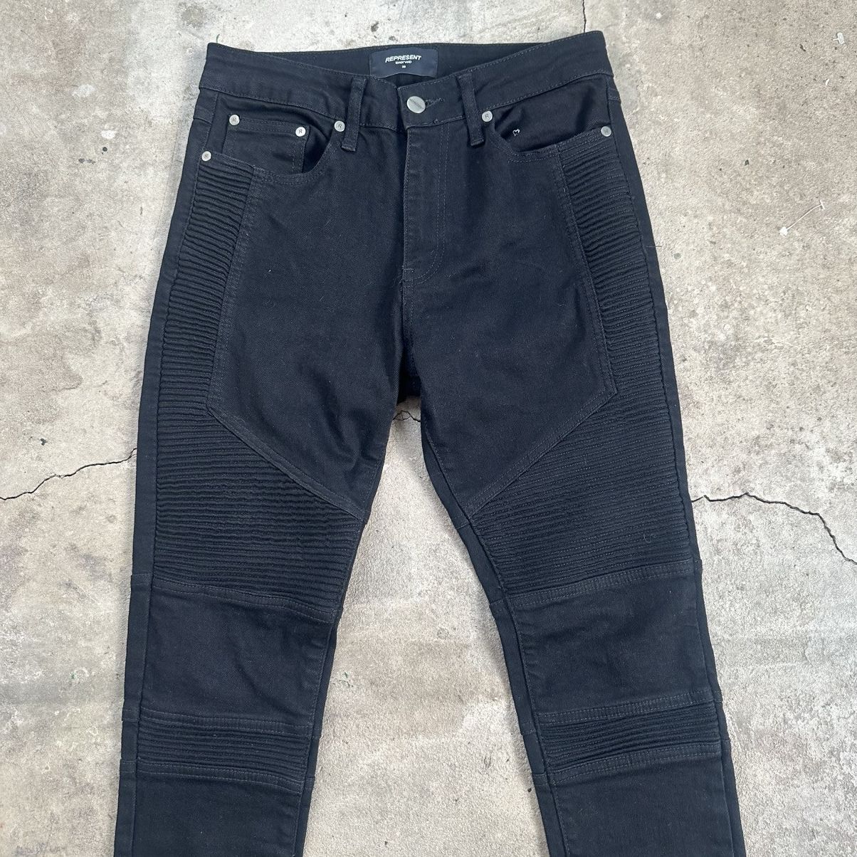 Represent Clo. Represent men’s biker denim jeans size 30 Size US 30 / EU 46 - 4 Thumbnail