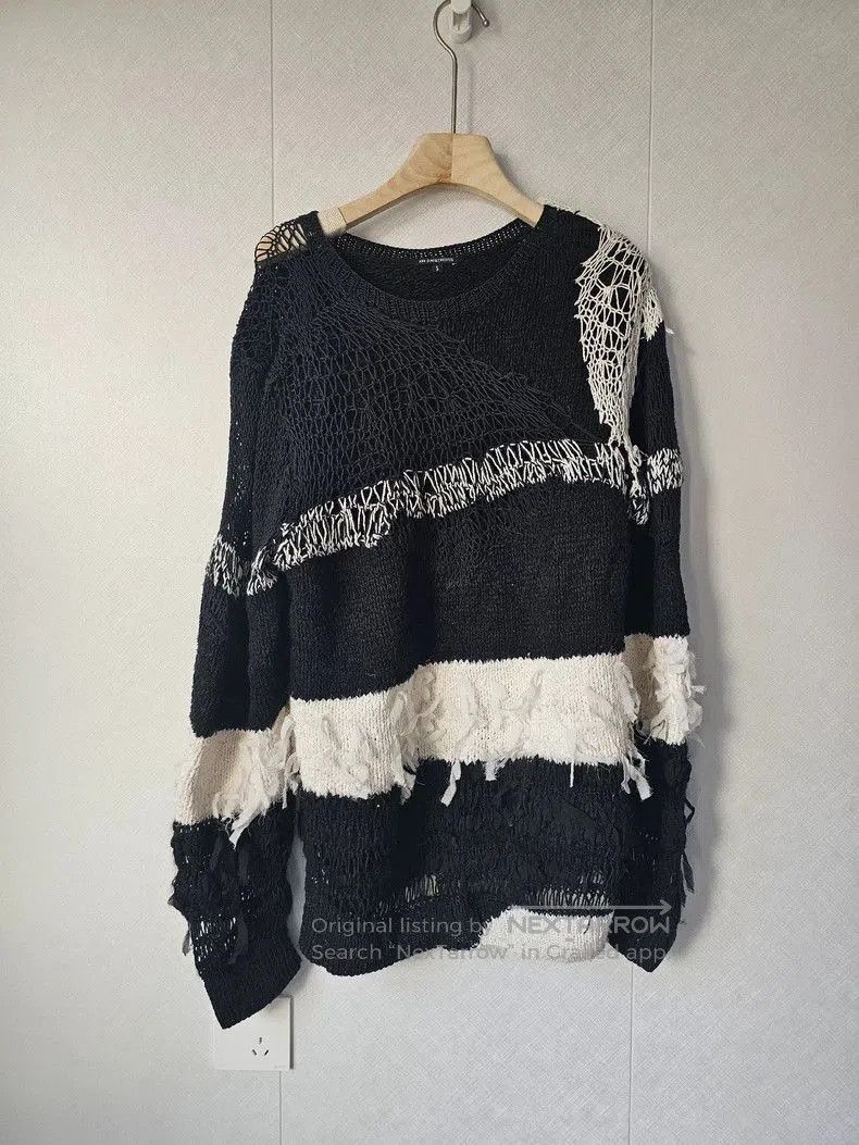Ann Demeulemeester Ann Demeulemeester Silk Blend Sweater Coat. Size US S / EU 44-46 / 1 - 1 Thumbnail