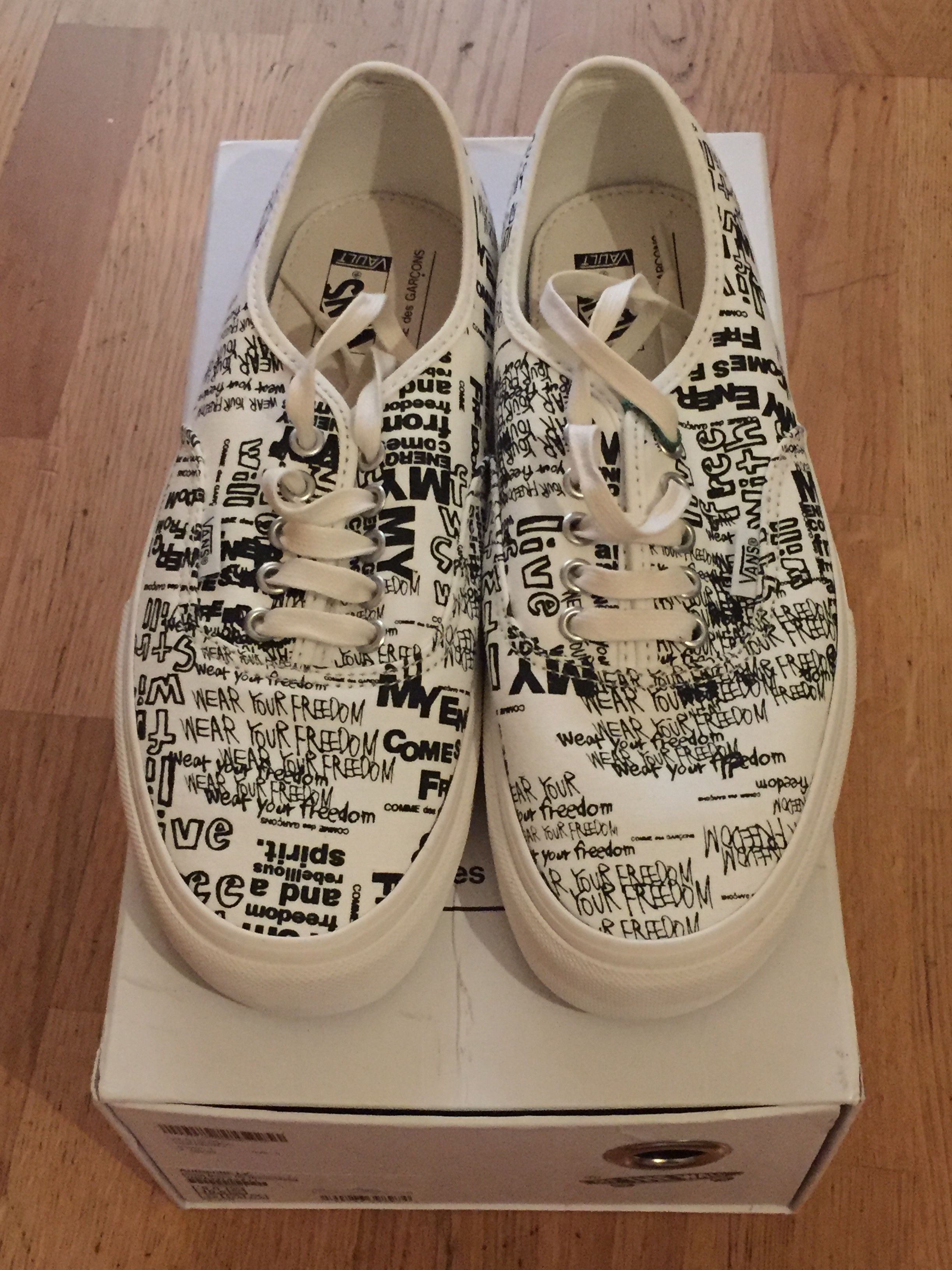 CDG by Comme des Garcons × Vans Vans x Comme Des Garcons Sneaker Size US 9 / EU 42 - 1 Thumbnail