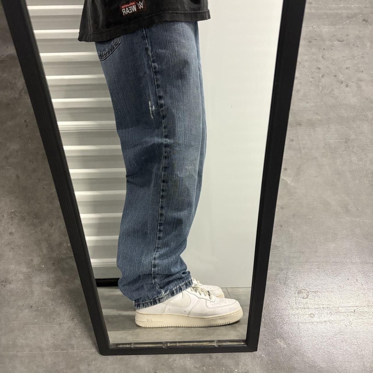 Levi's Crazy Vintage Y2K/2000s Baggy Levis Medium Blue Wash Denim Jeans! Size US 34 / EU 50 - 2 Thumbnail