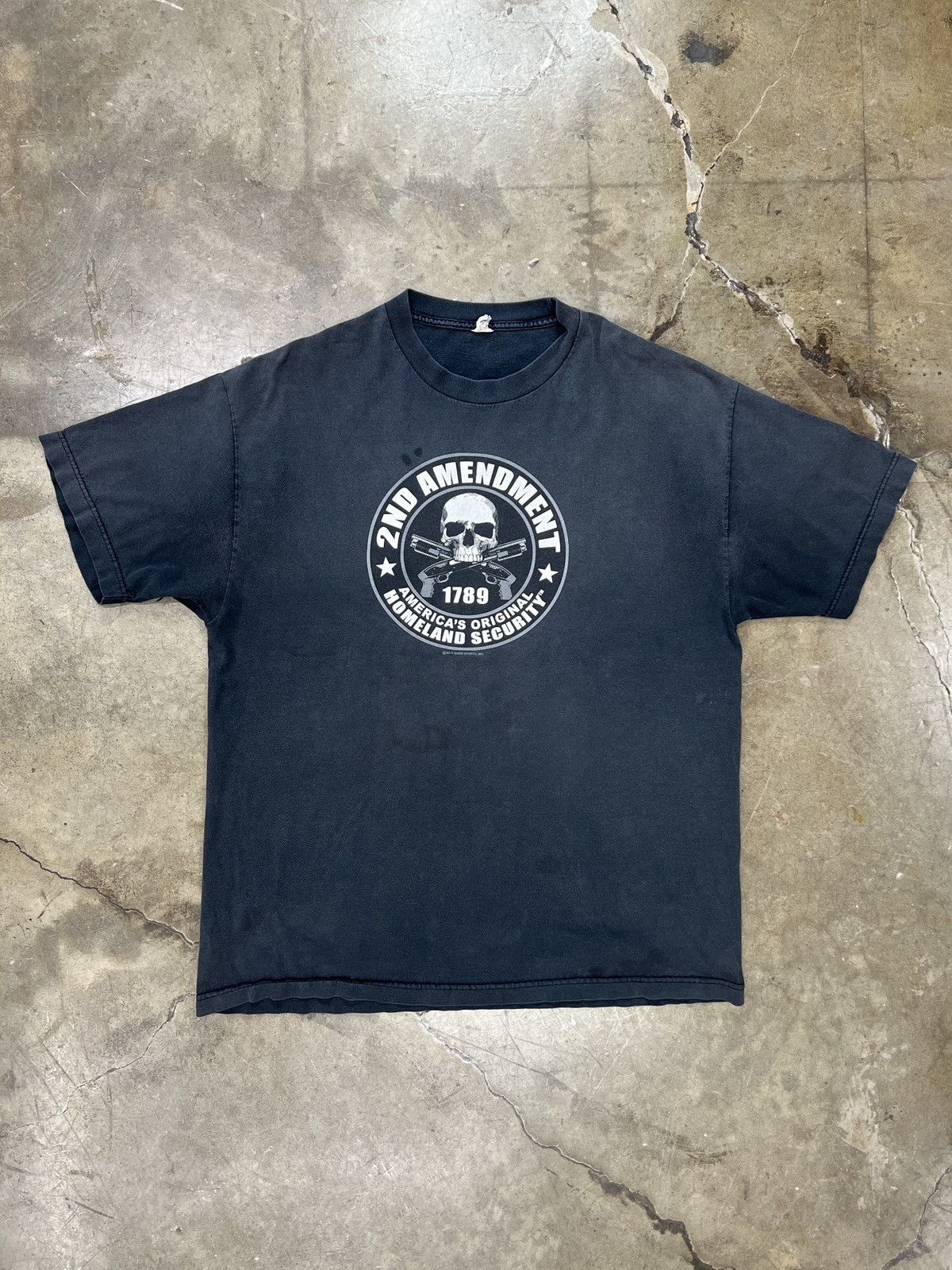 Vintage Vintage 2nd Amendment Homeland Security Tee XL Size US XL / EU 56 / 4 - 2 Thumbnail