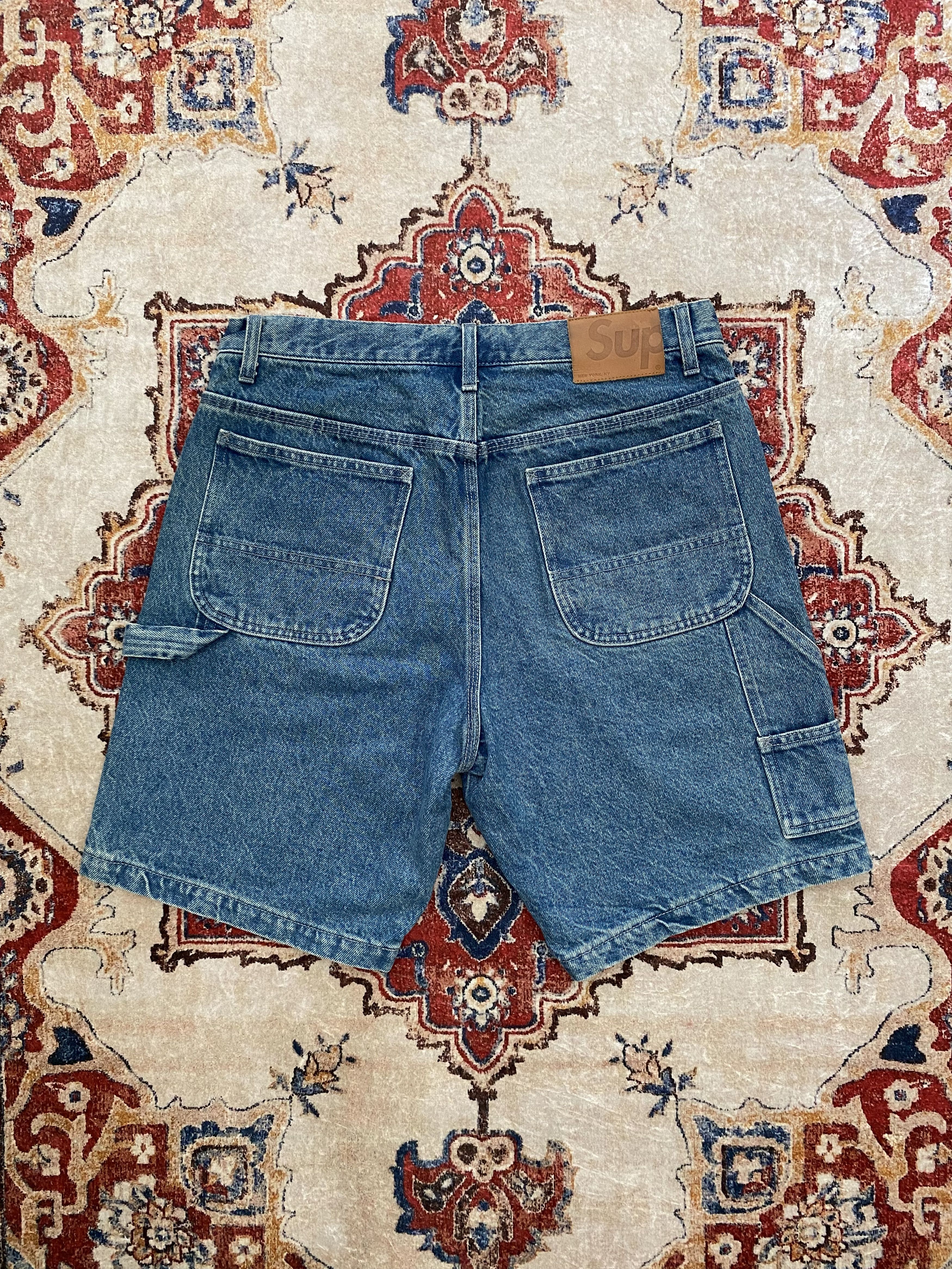 Supreme Supreme Handstyle Denim Painter Short Size US 32 / EU 48 - 2 Thumbnail
