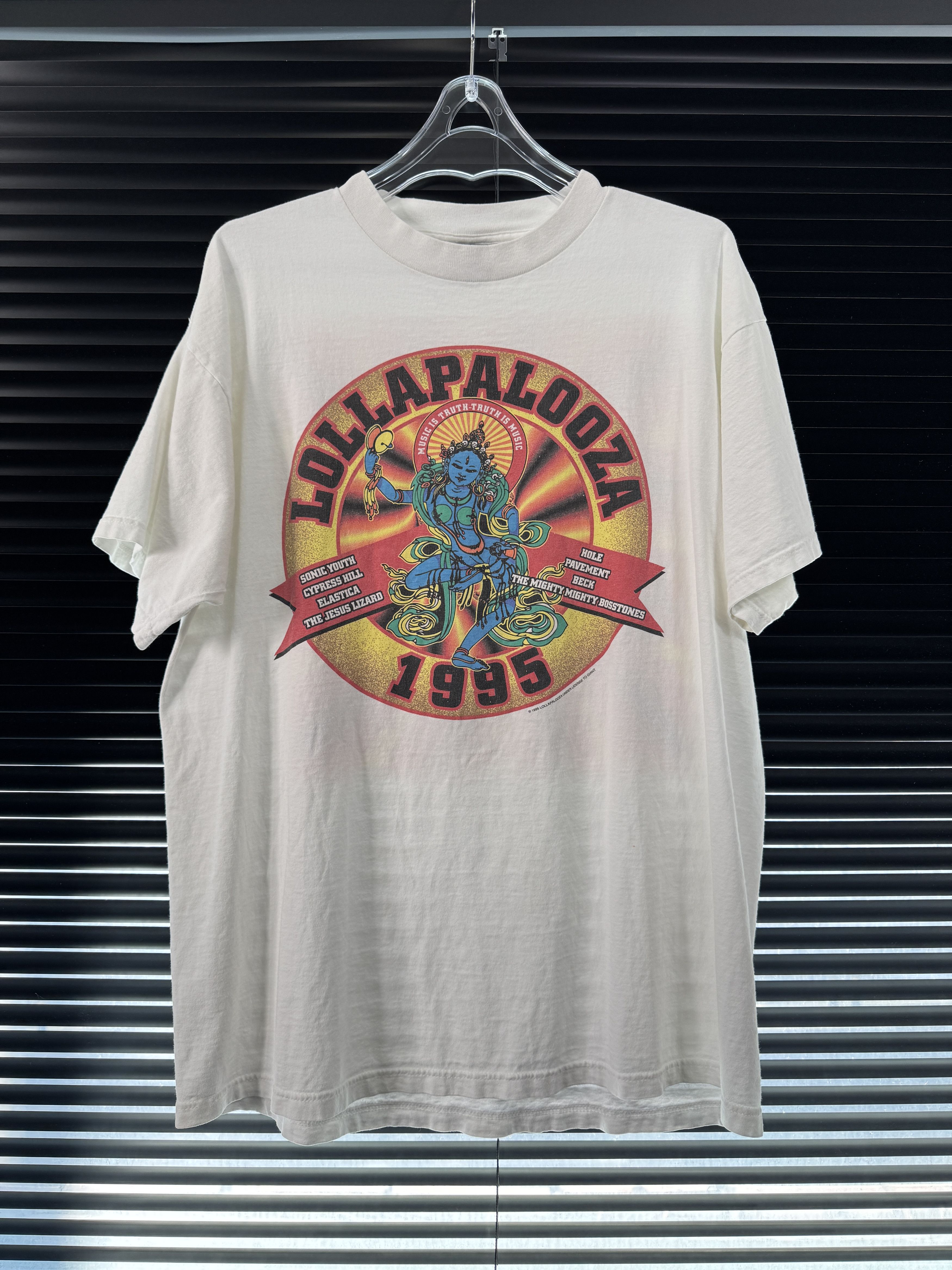 Band Tees Vintage 1995 Lollapalooza Shiva Shirt Size US XL / EU 56 / 4 - 1 Thumbnail