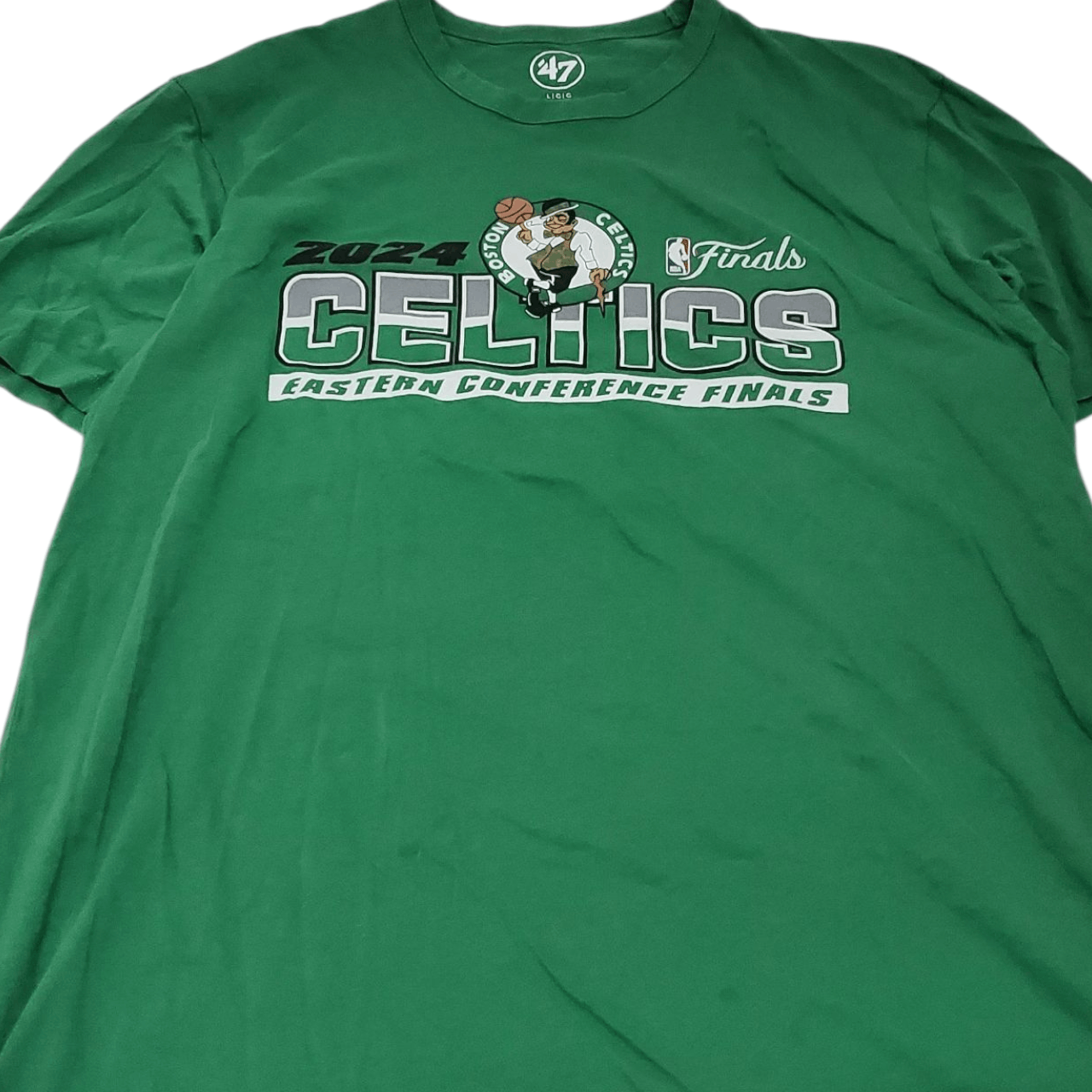 47 Brand 2024 Boston Celtics Eastern Conference Finals T-Shirt Size US L / EU 52-54 / 3 - 2 Thumbnail