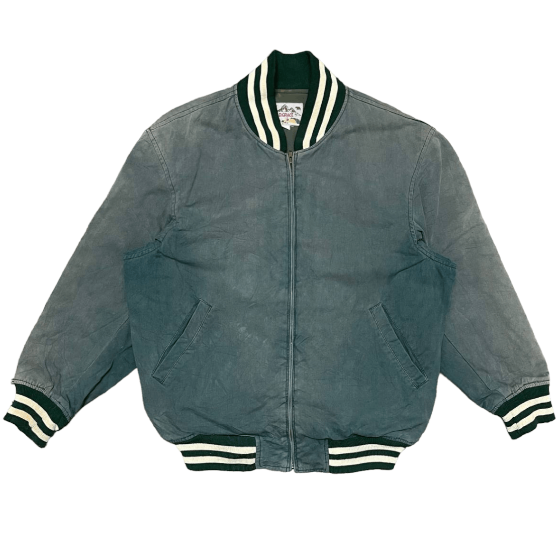 Coup De Grace Vintage 80's D. Grace Champs Metro Bowl Jacket Sun Faded Size US M / EU 48-50 / 2 - 3 Thumbnail