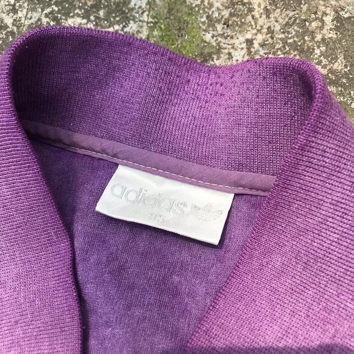 Adidas × Vintage Adidas Originals Monkey Jacket Purple Suede Colour Way Size US L / EU 52-54 / 3 - 2 Thumbnail