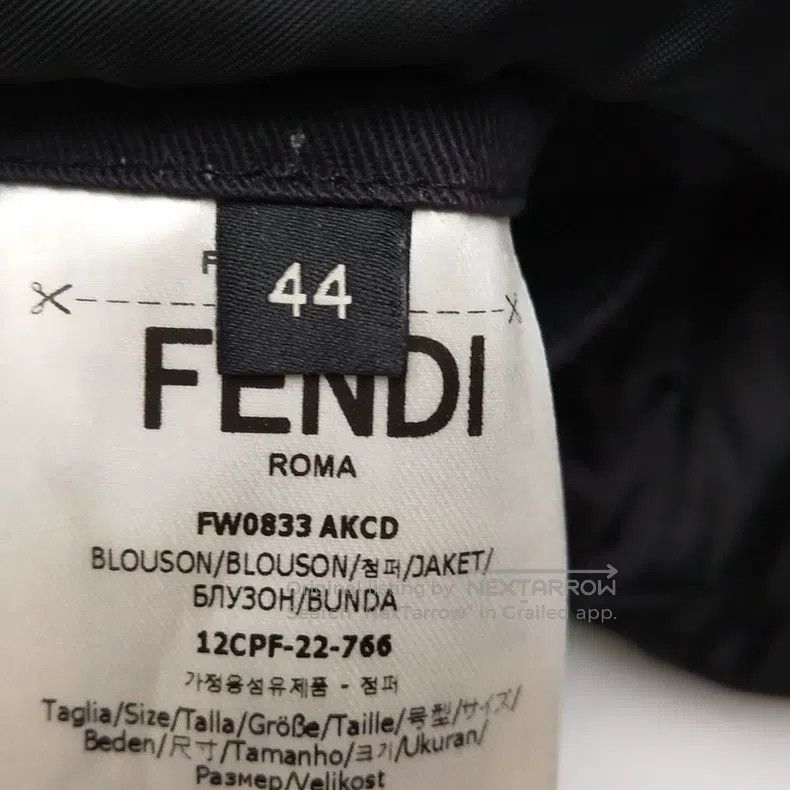 Fendi Fendi Men's coat with black and gold baroque print design, Size US S / EU 44-46 / 1 - 5 Thumbnail