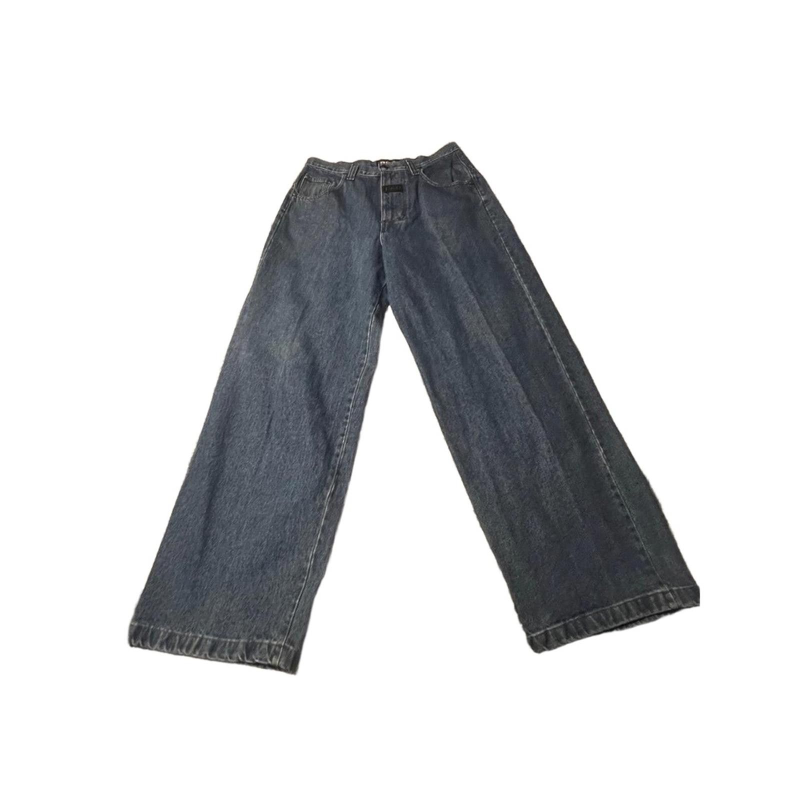 Hugo Boss Hugo Boss Men's 34x34 Navy Vintage wide leg Fit, 90s Size US 34 / EU 50 - 2 Thumbnail