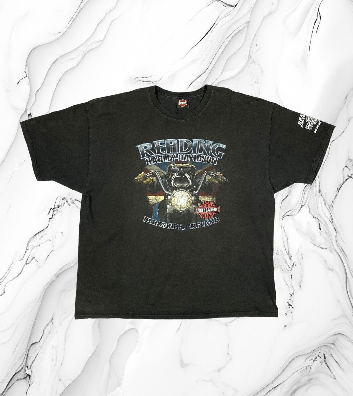 Harley Davidson × Vintage Vintage Harley Davidson 2010 Biker Tee T Shirt Size US XXL / EU 58 / 5 - 1 Thumbnail