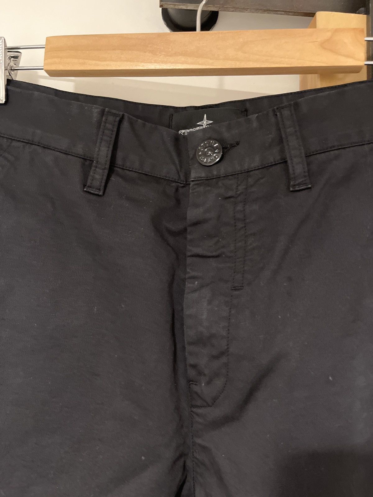 Stone Island Shadow Project SISP Ghost Black Cotton Pants Size US 30 / EU 46 - 2 Thumbnail