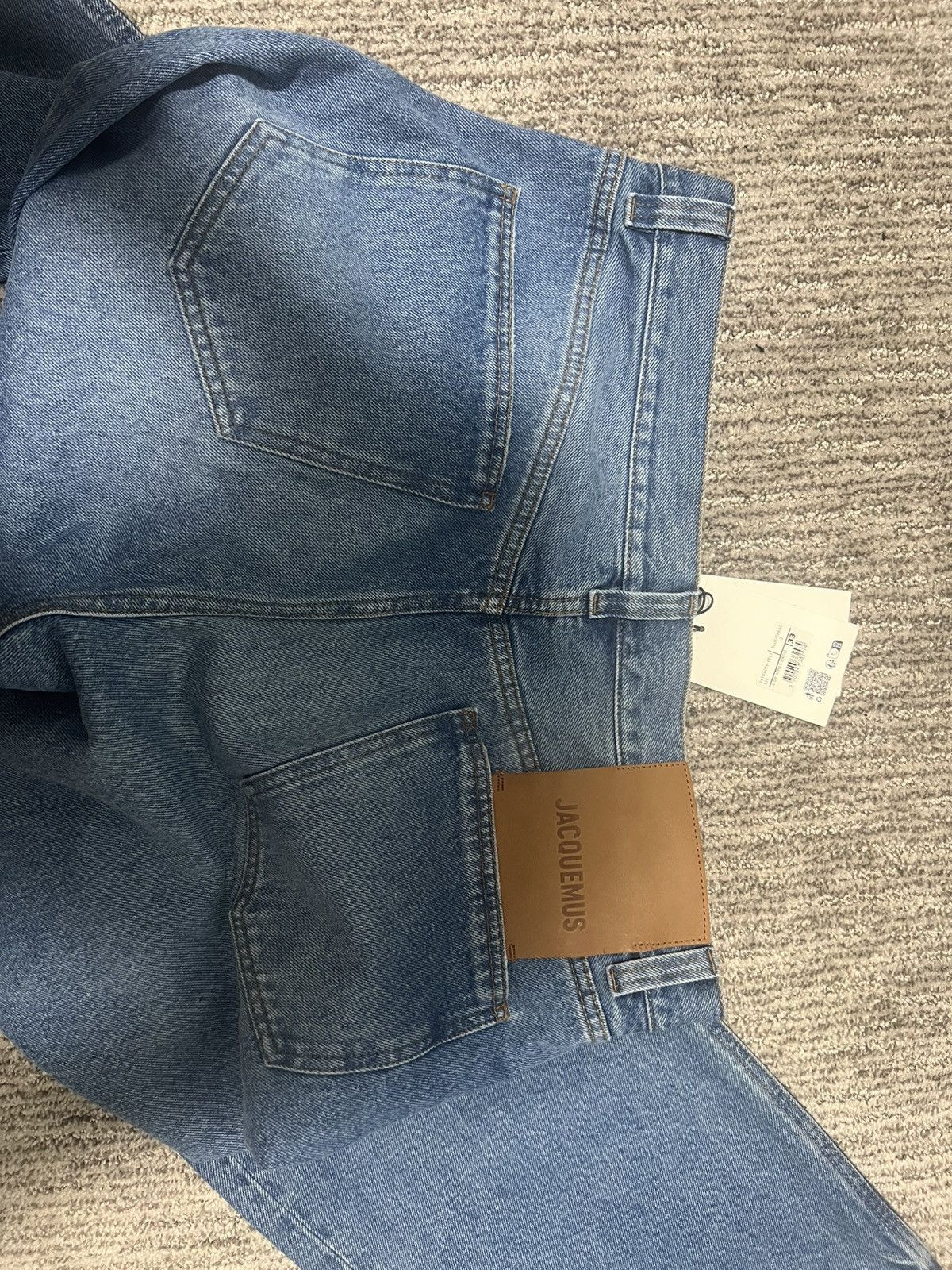 Jacquemus Jacquemus blue Les classiques Size US 33 - 4 Thumbnail