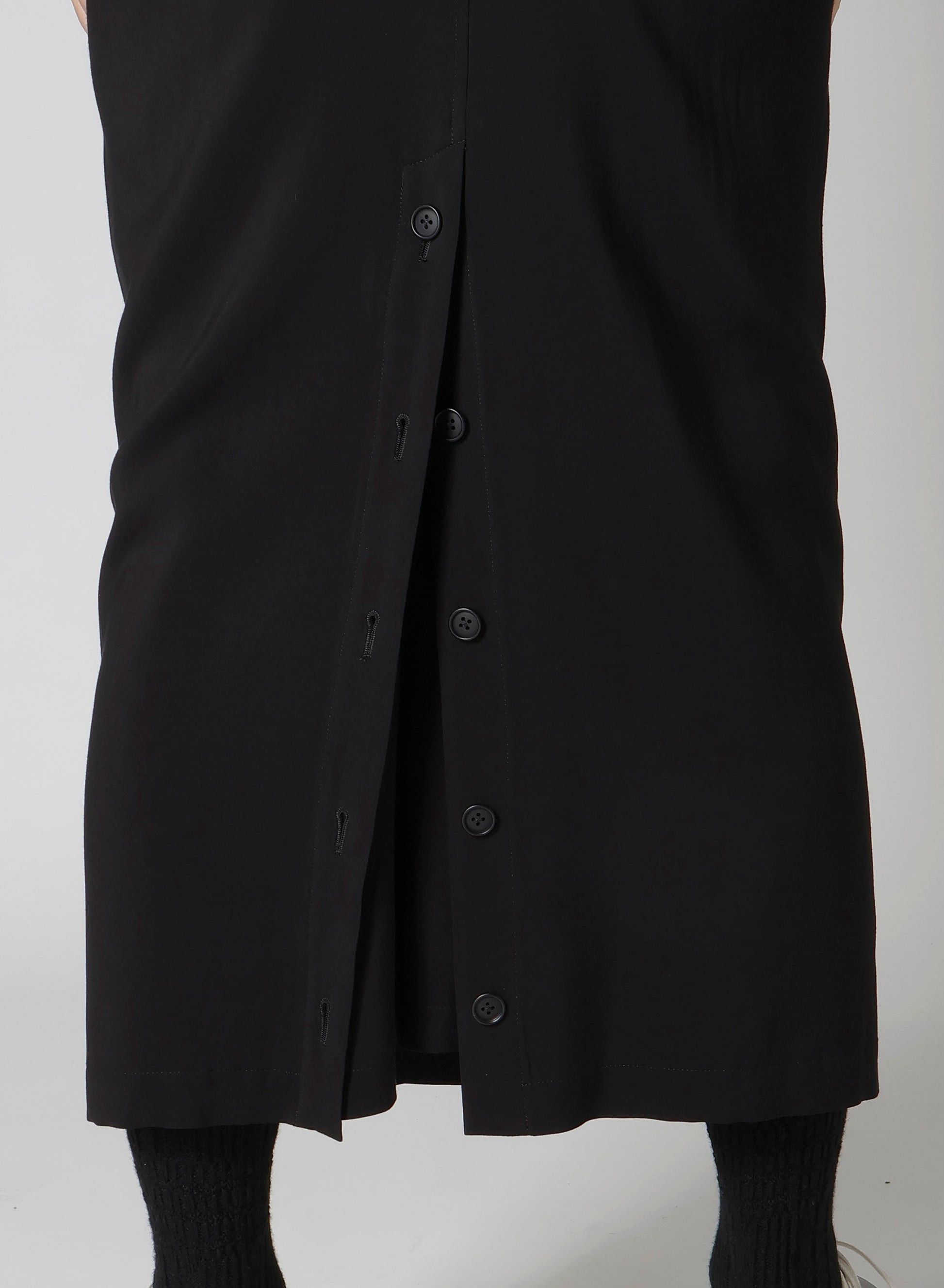 Yohji Yamamoto Yohji Yamamoto Pour Homme Cu/Ry/S GABARDINE YORK PANEL SKIRT Size US 32 / EU 48 - 4 Thumbnail