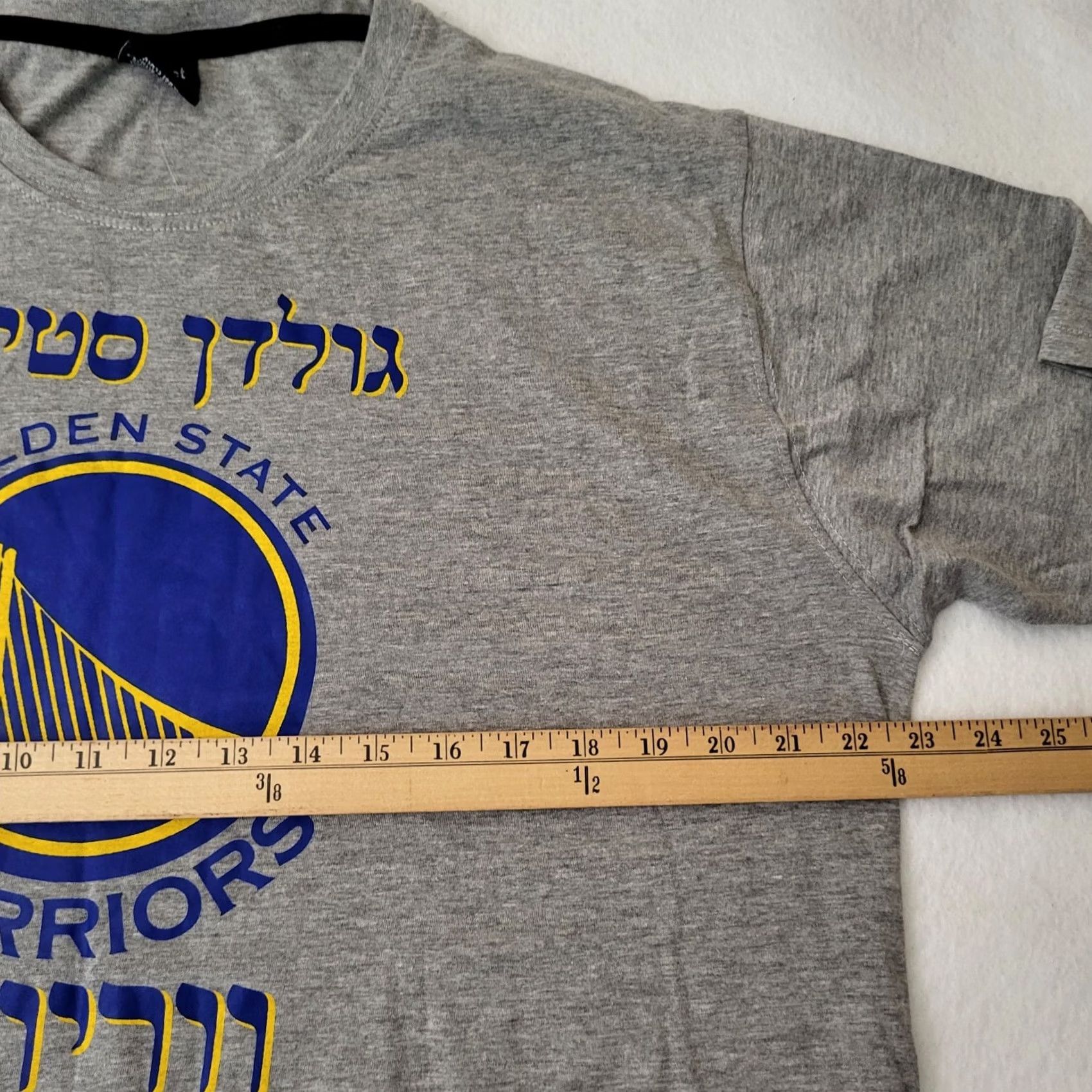 Vintage Golden State Warriors Unisex Adult Grey Graphic Cotton T-shirt XL Cowboys? Size US XL / EU 56 / 4 - 6 Thumbnail
