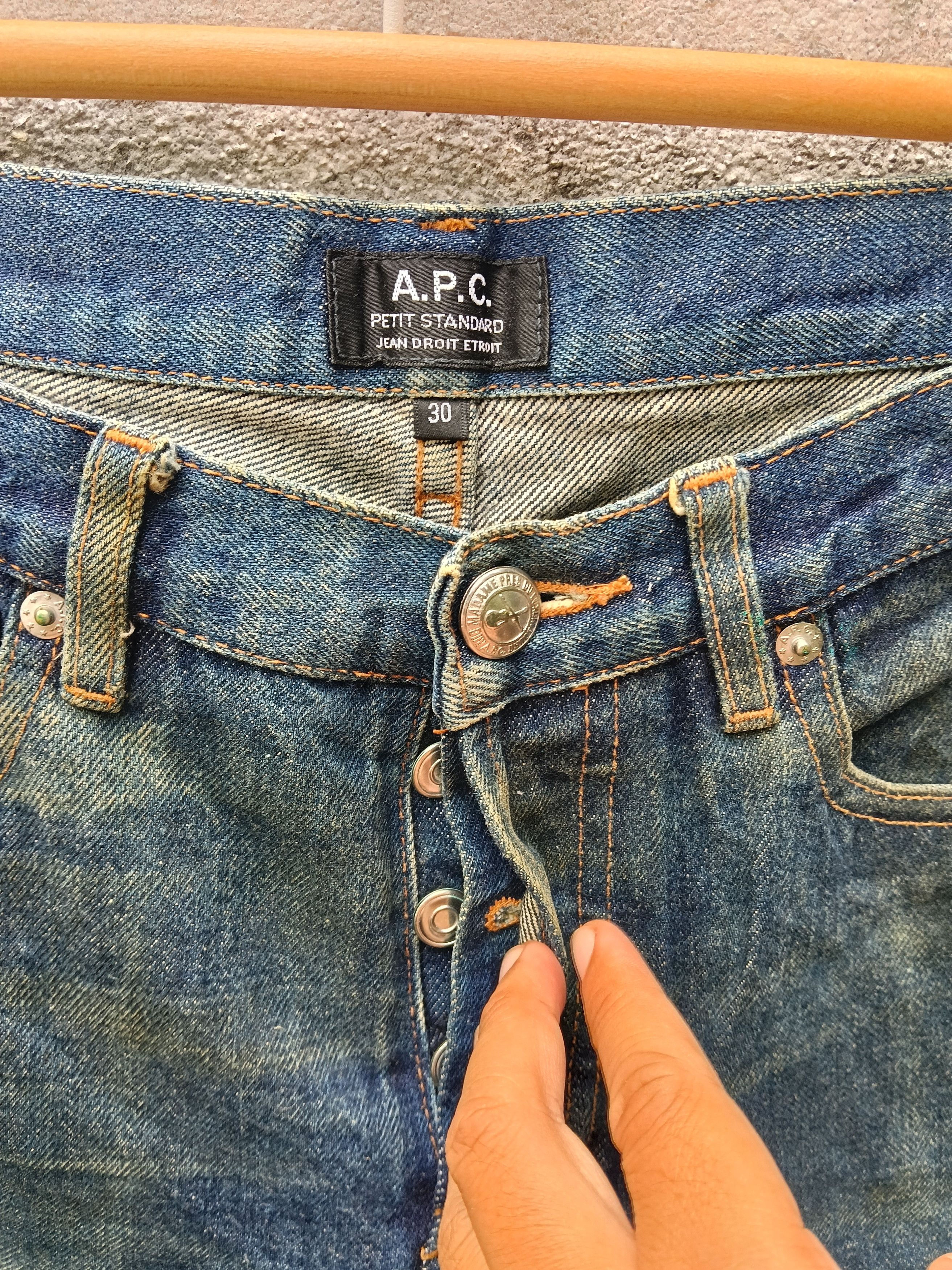 A.P.C. 💥A.P.C Selvedge Jeans Slim💥 Size US 30 / EU 46 - 3 Thumbnail