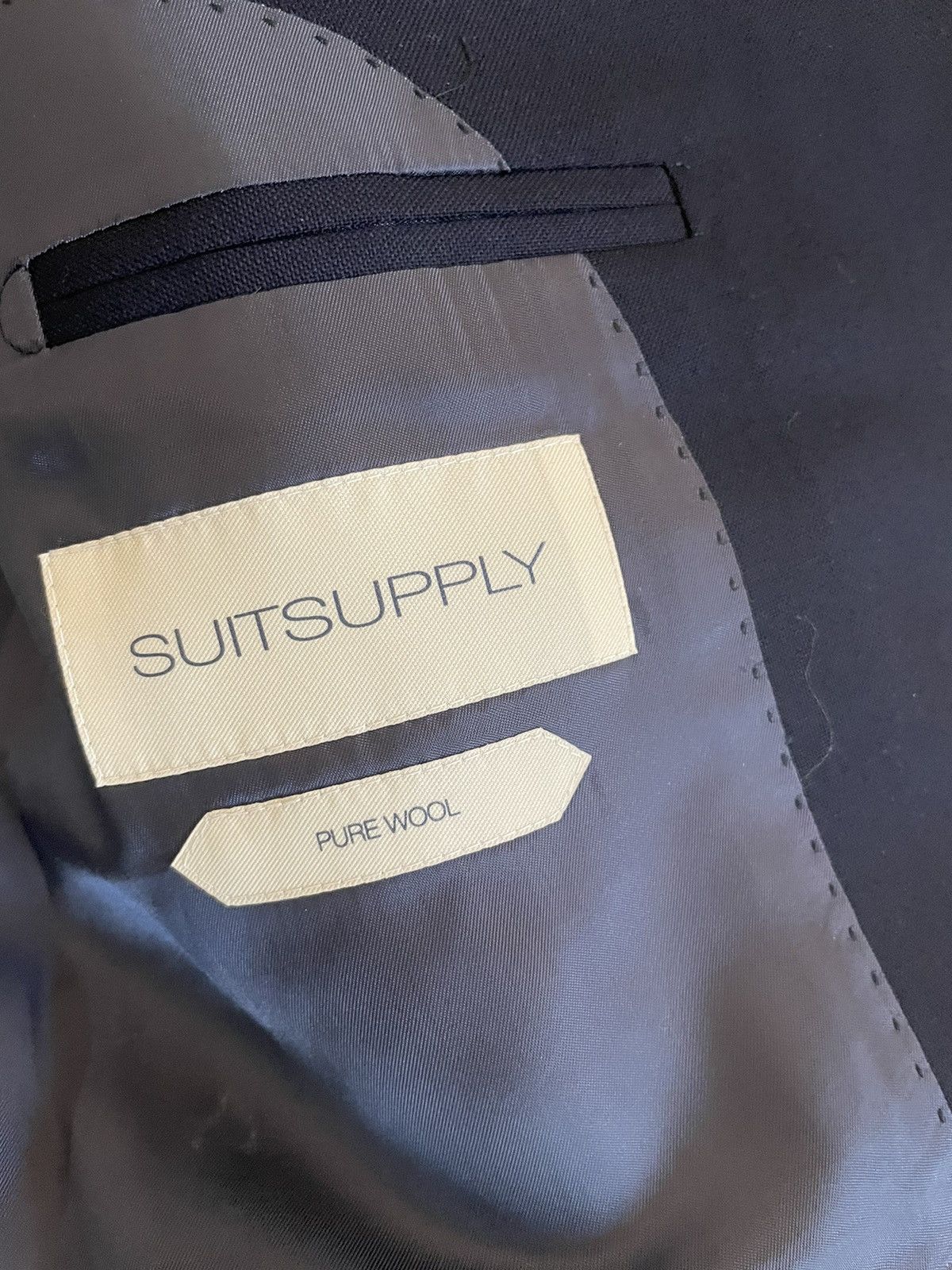 Suitsupply Tailored Fit Lazio Suit Size 44L - 11 Thumbnail
