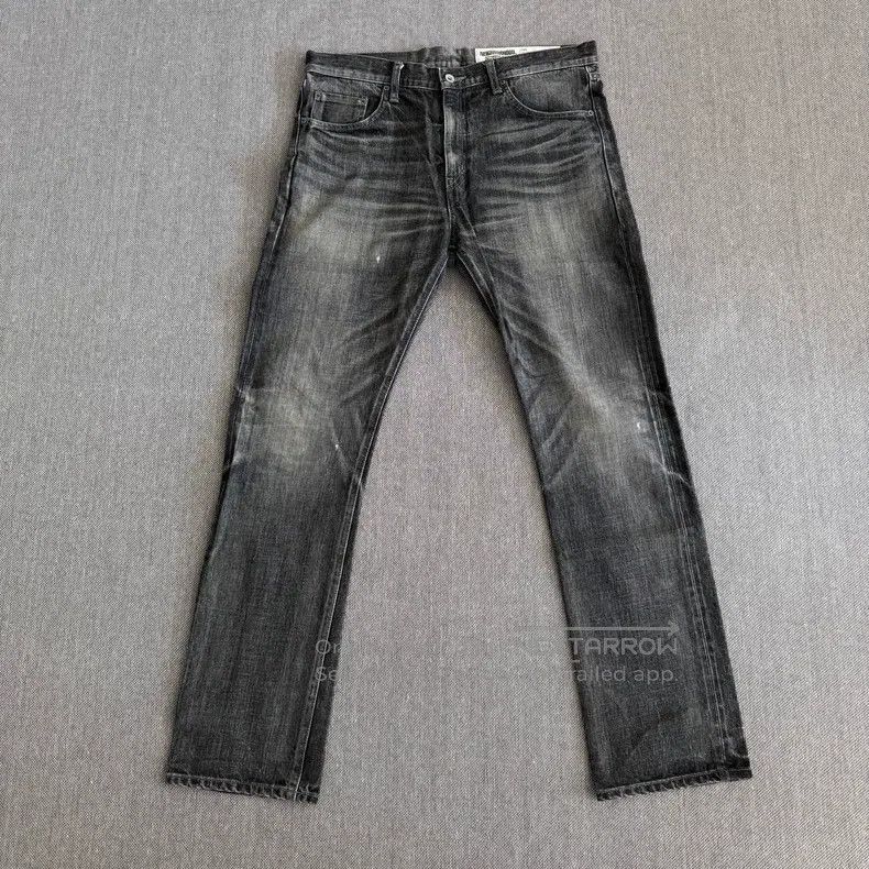 Neighborhood Neighborhood size XL 20ss Basic Washed Denim Jeans Size US 27 - 2 Thumbnail