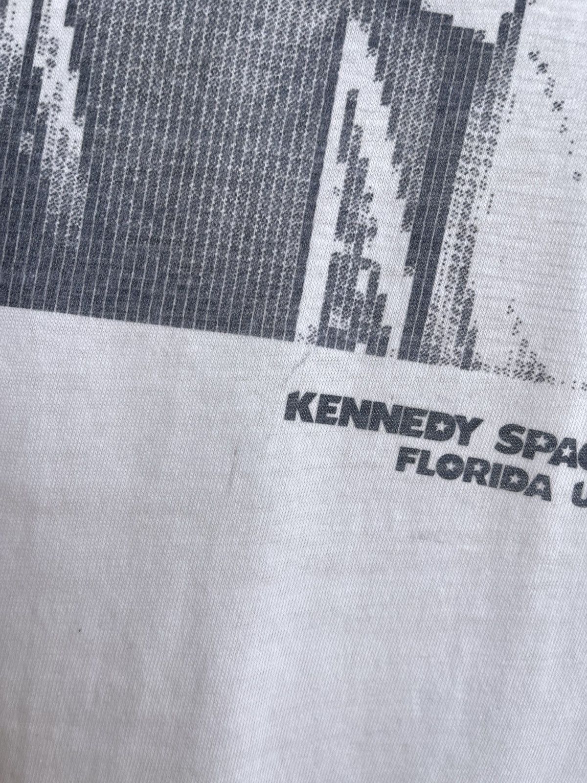 NASA Kennedy Space Center Graphic Print Ringer Tee Springfoot 70s Size US M / EU 48-50 / 2 - 13 Thumbnail