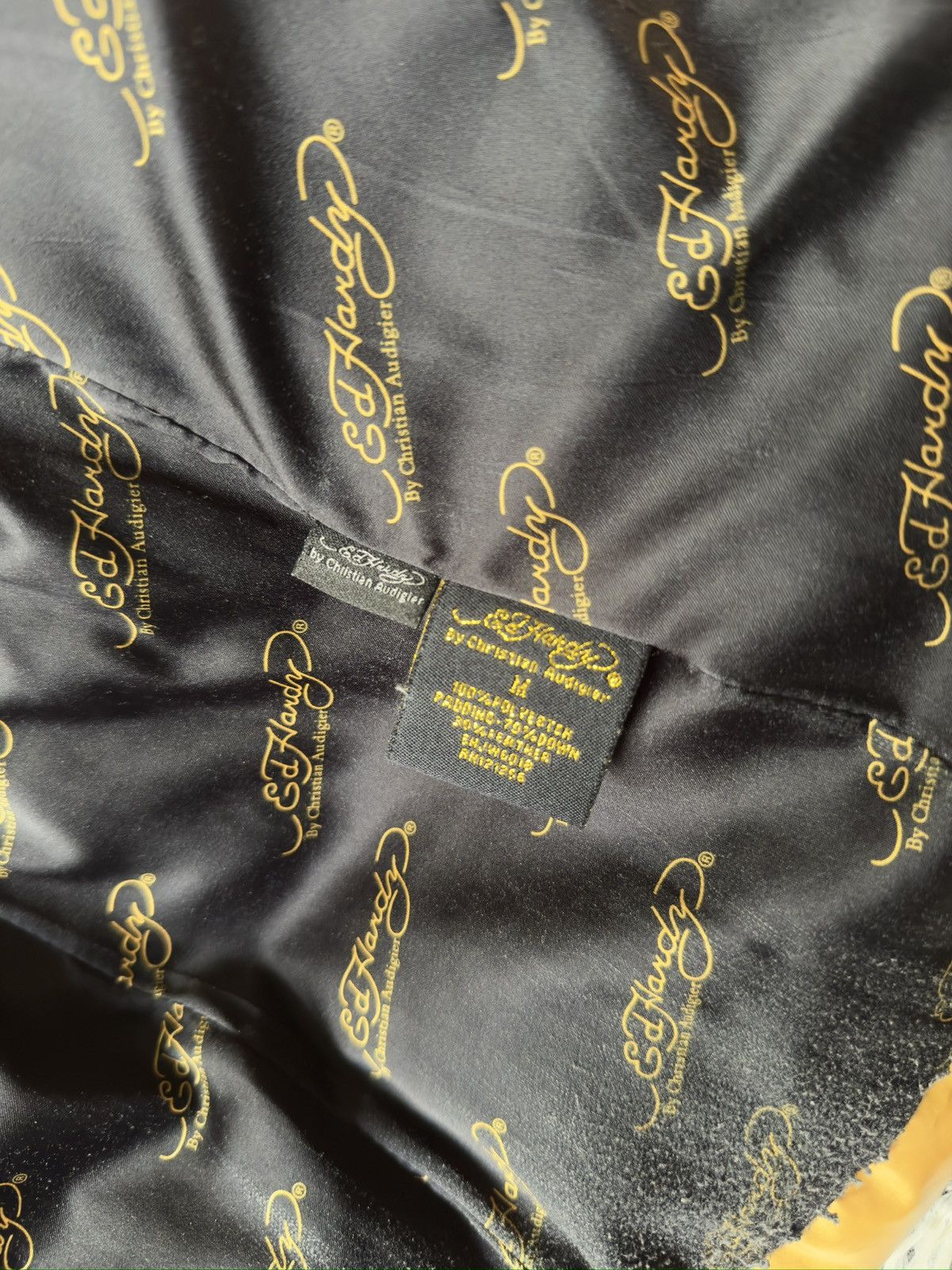 Ed Hardy Ed Hardy “Dedicated To The One I Love” Puffer Size M / US 6-8 / IT 42-44 - 16 Thumbnail