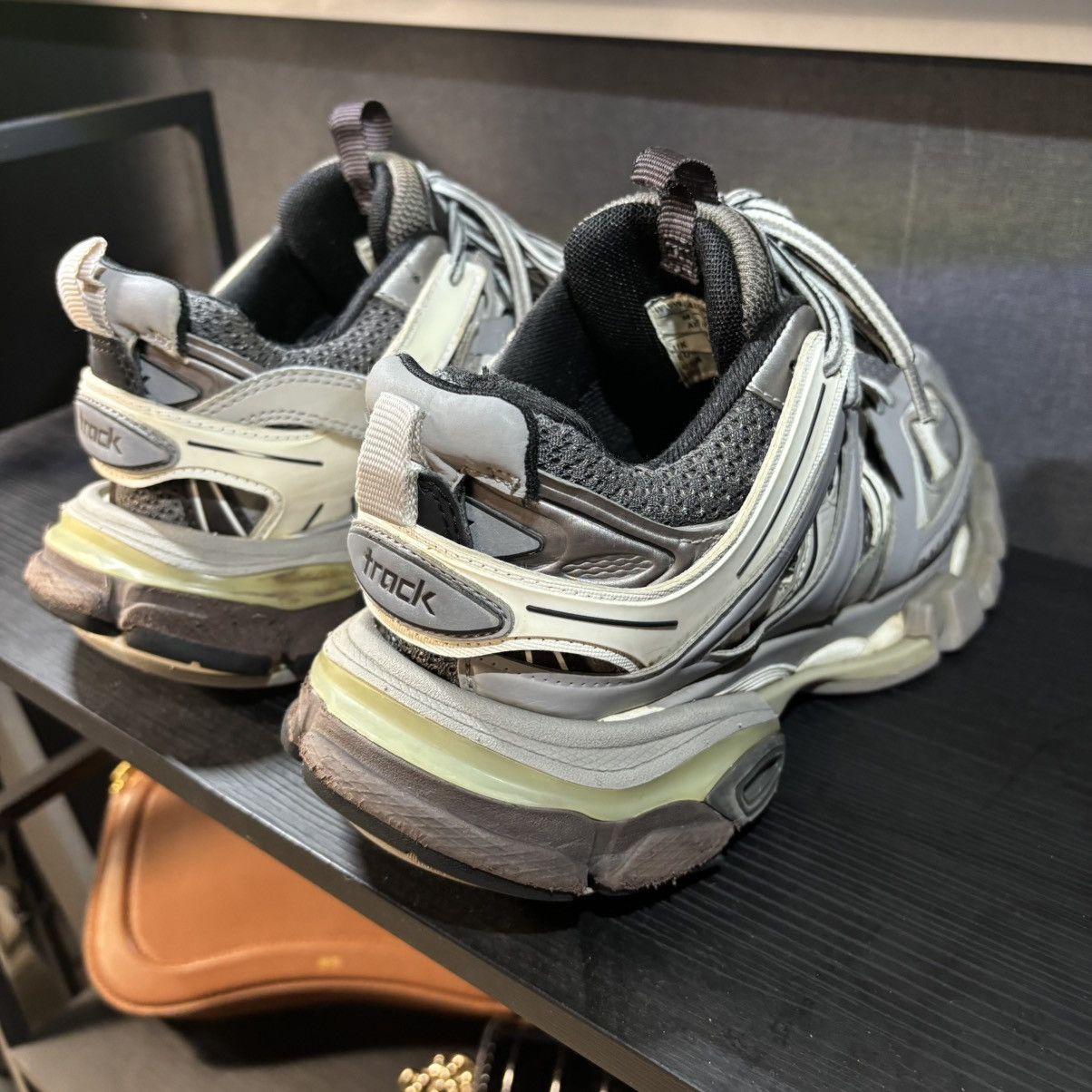 Balenciaga Women’s Balenciaga Track gray sneaker Size:35 (ArtNo.542436) Size US 5 / IT 35 - 8 Thumbnail