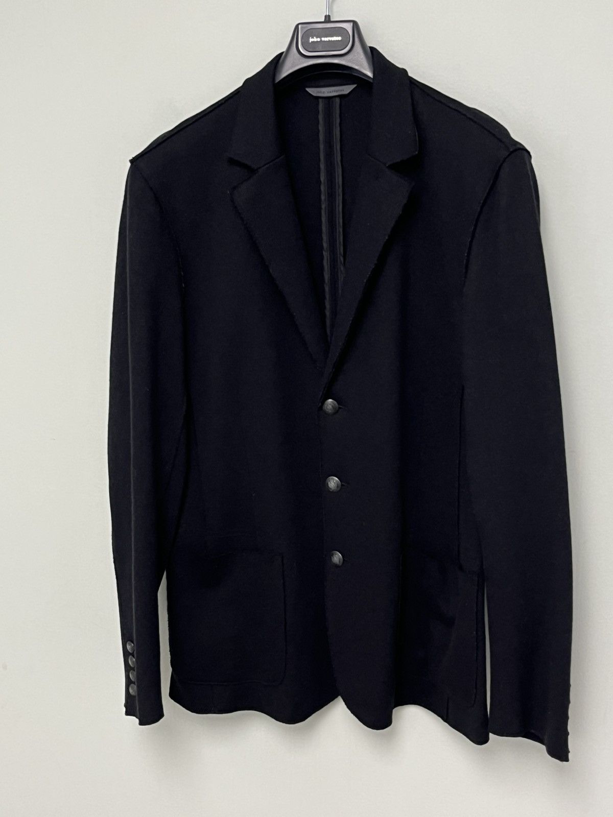 John Varvatos Japanese raw edge jacket. Size EU48 USA 38 Size US M / EU 48-50 / 2 - 18 Thumbnail