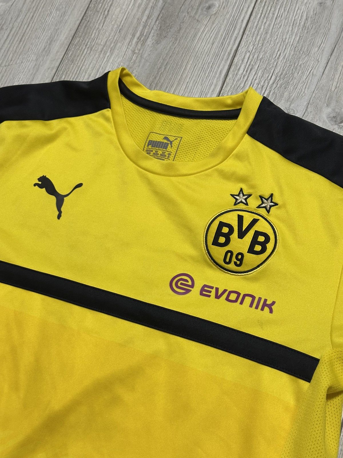 Puma Puma Borussia Dortmund Yellow Soccer Jersey BVB Size M 2016 Size US M / EU 48-50 / 2 - 2 Thumbnail